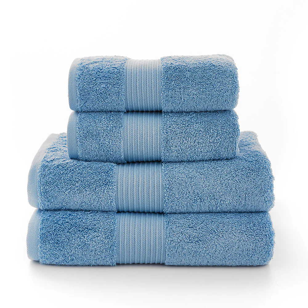 Bliss Light Blue Towel - Bliss Towel Cobalt - Face - Image 2