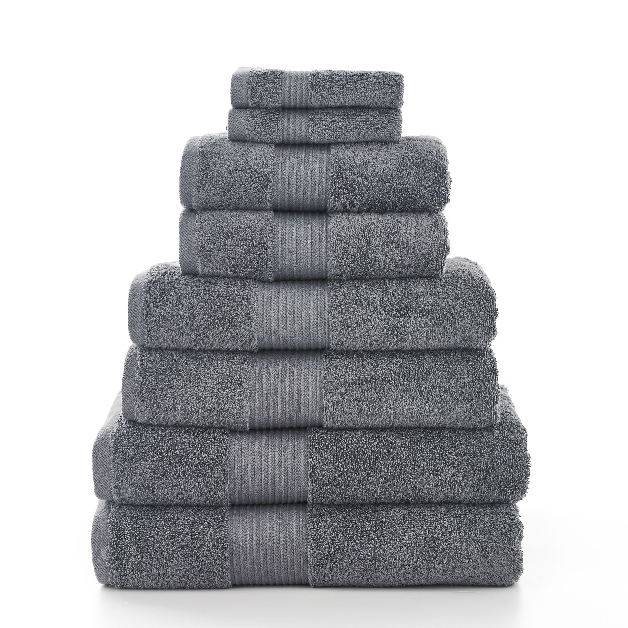 Bliss Pima Towel Carbon - Bliss Pima Bath Towel Carbon - Image 2