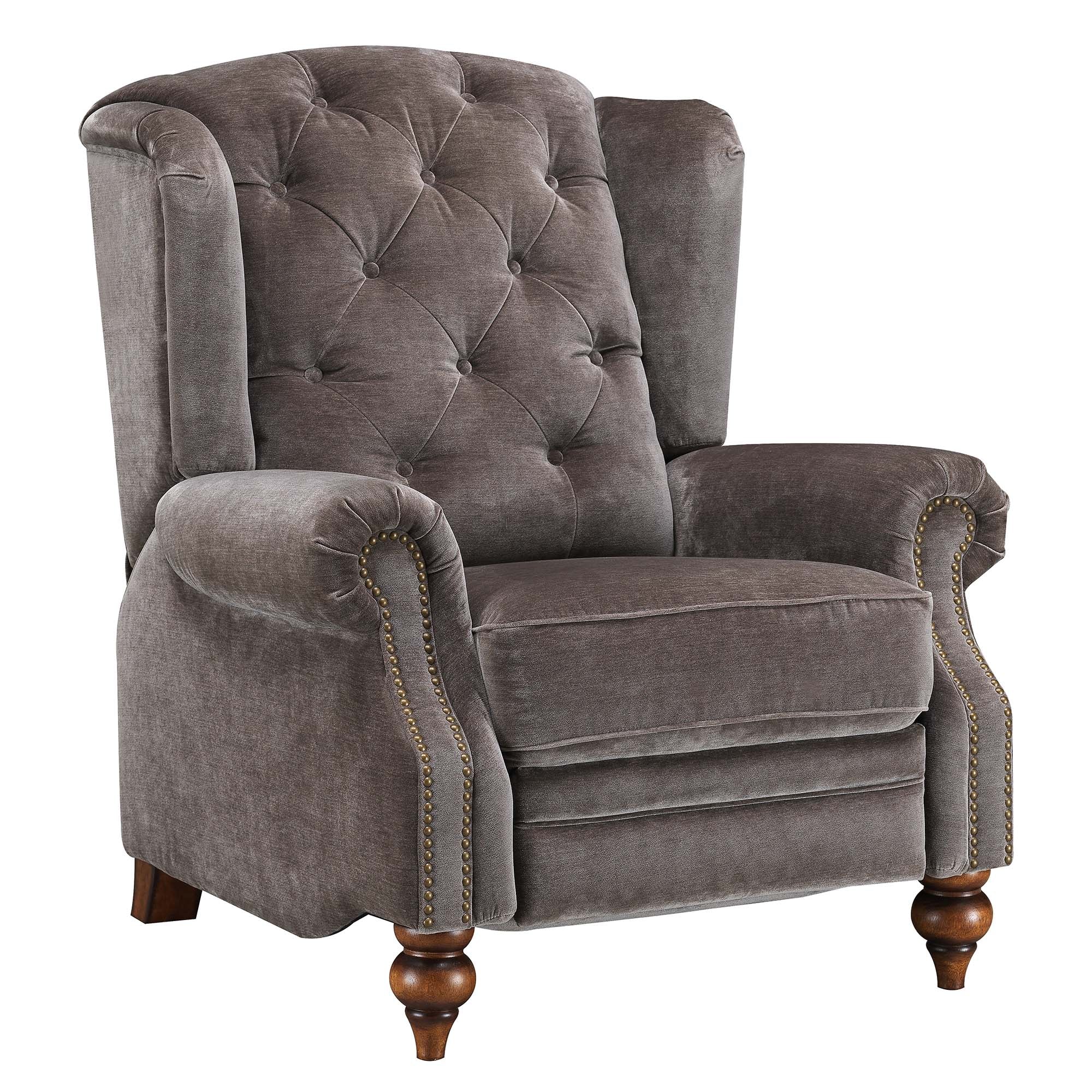 Buckingham Armchair - Buckingham Wing Chair Voyager Leather - Image 3