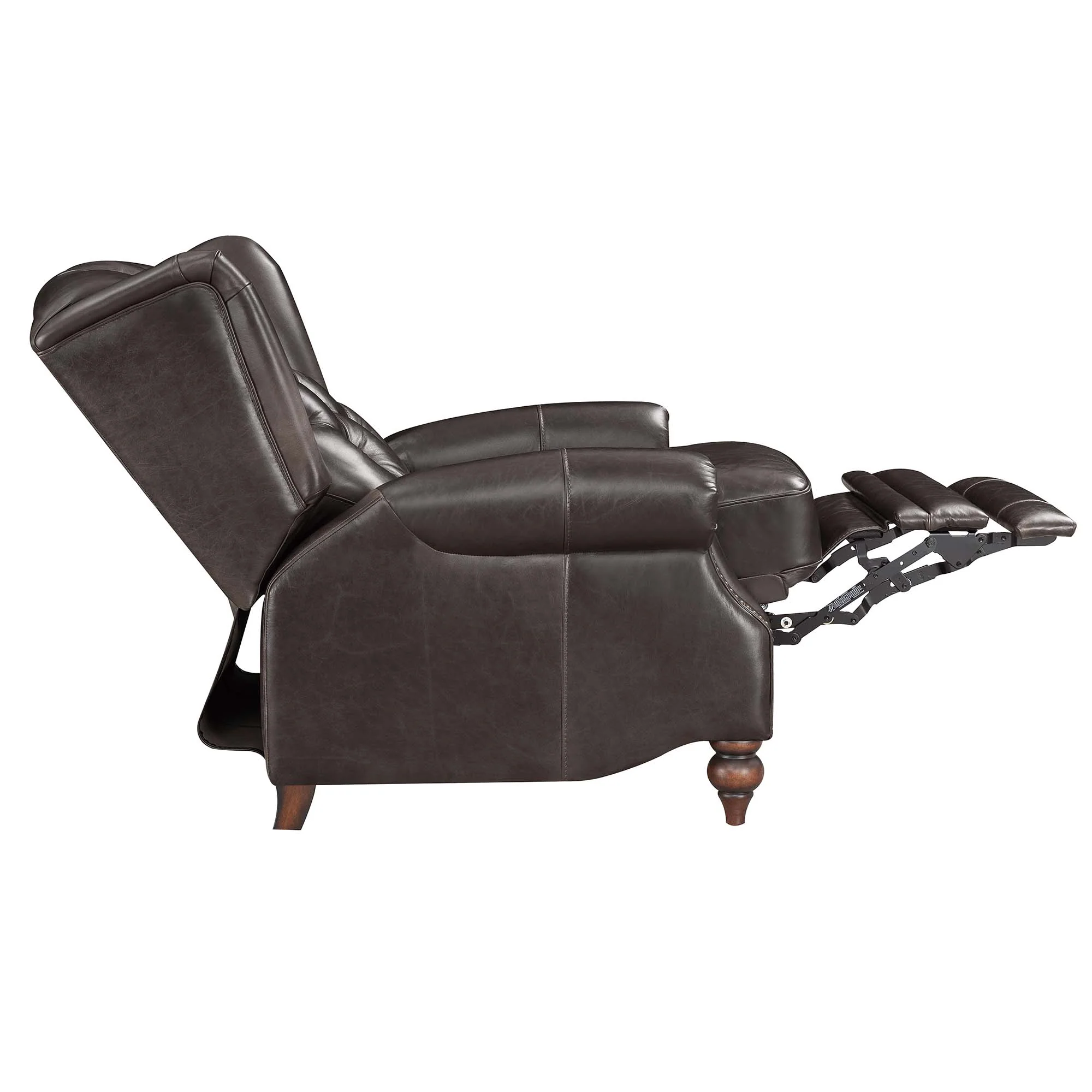 Buckingham Armchair - Buckingham Wing Chair Voyager Leather - Image 5