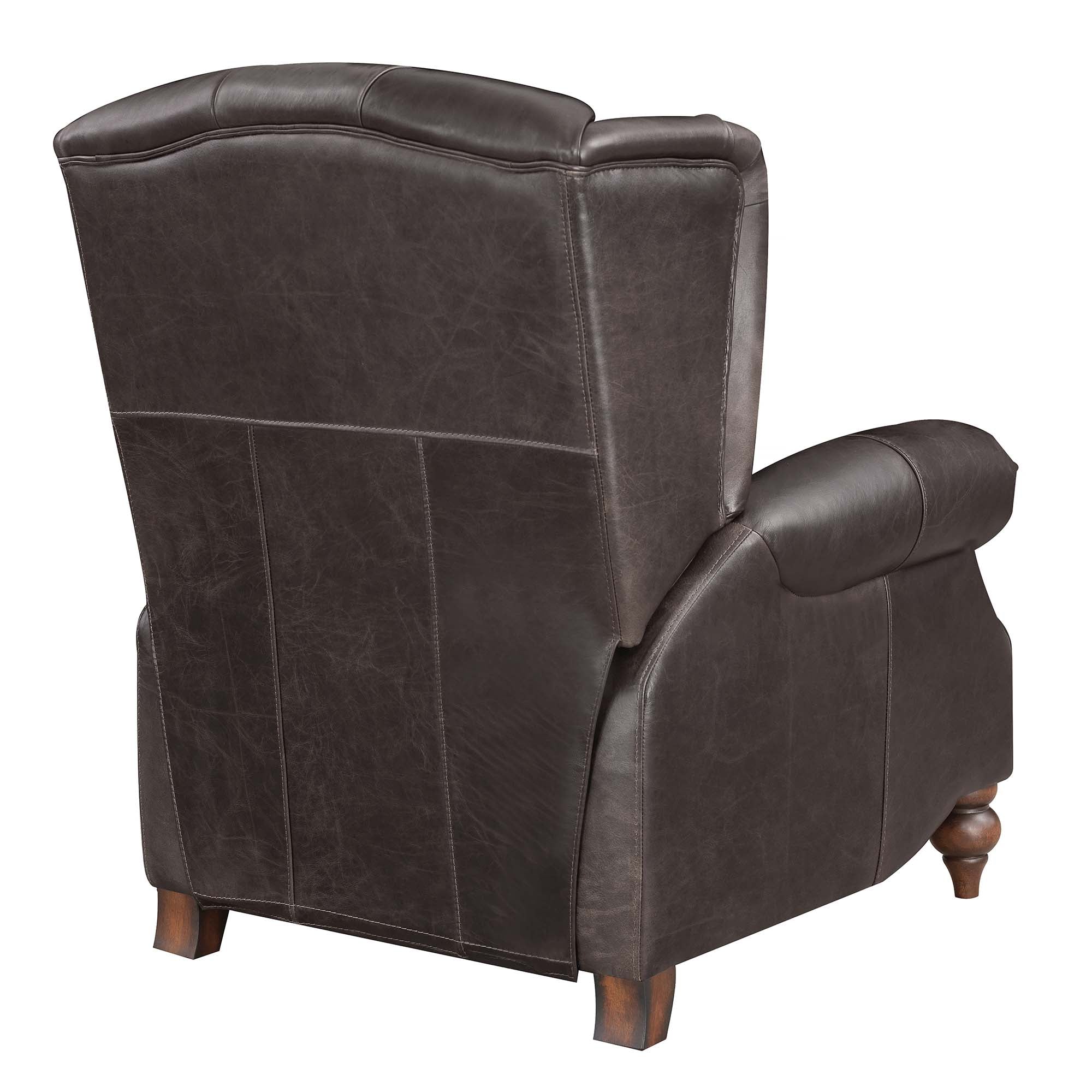 Buckingham Armchair - Buckingham Wing Chair Voyager Leather - Image 7
