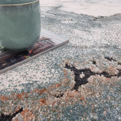 Calix Oasis Blue Rug - Oasis Blue 120 x 170cm - 120cm x 170cm - Image 3