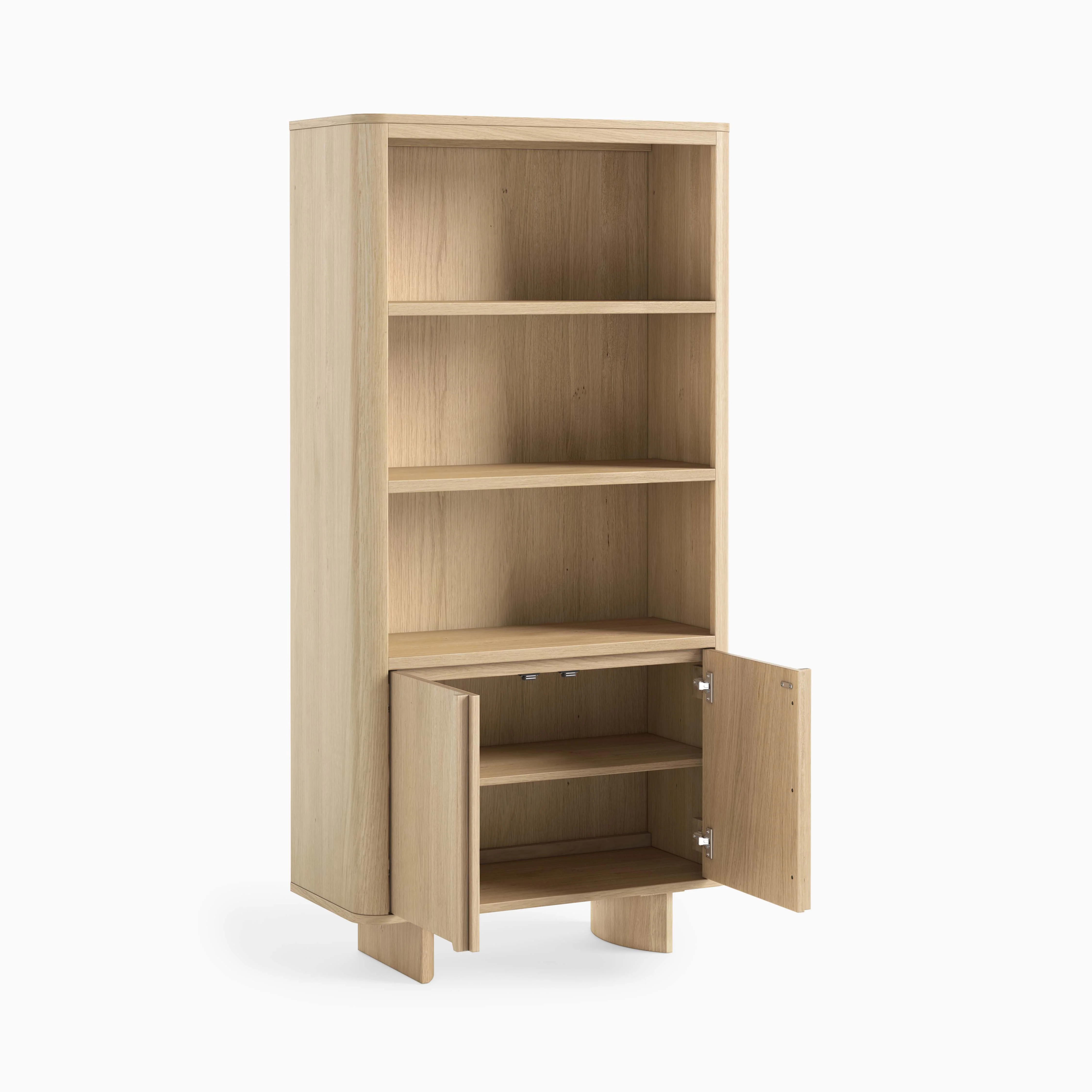 Camden Display Cabinet - Display Cabinet Light Oak - Image 4