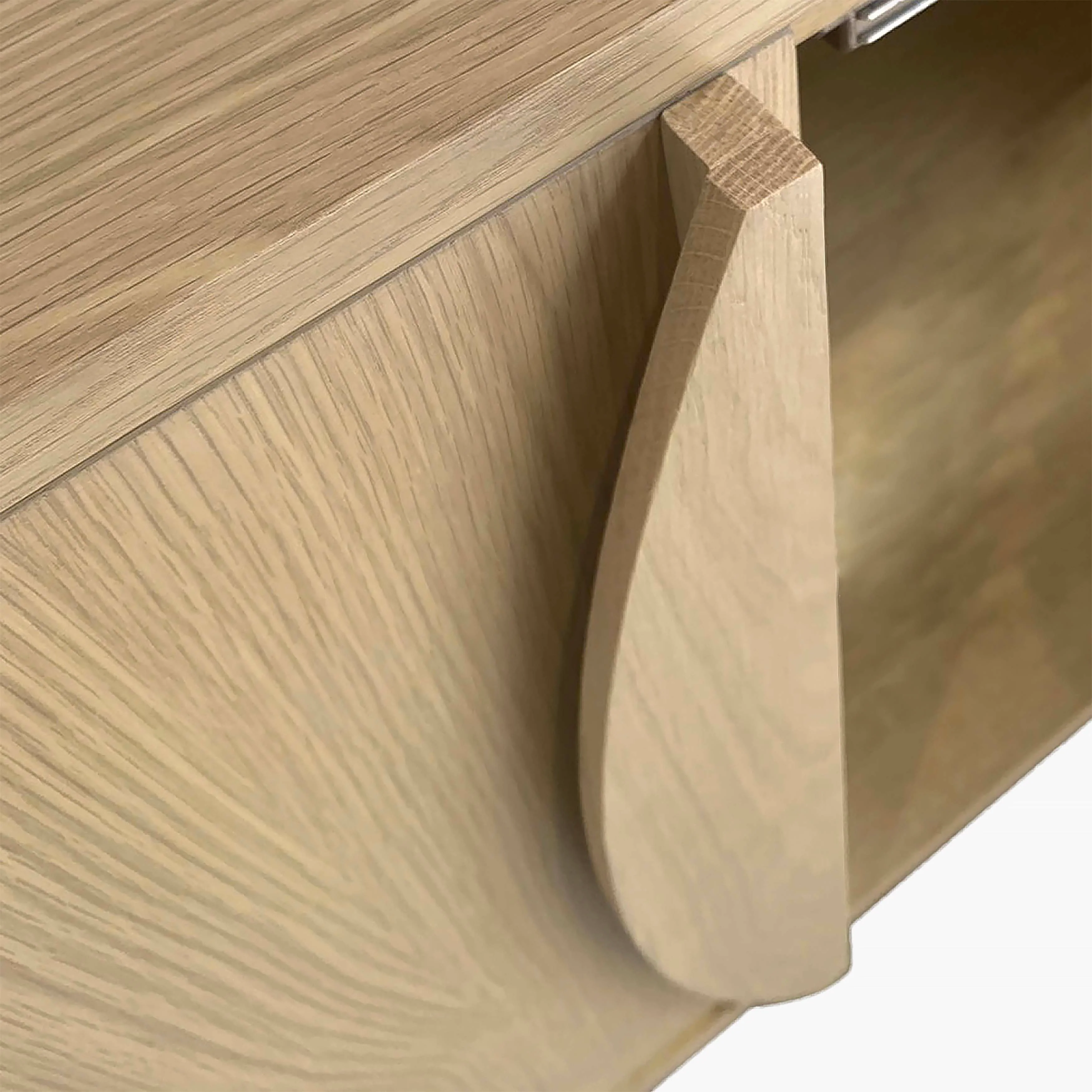 Camden Display Cabinet - Display Cabinet Light Oak - Image 6