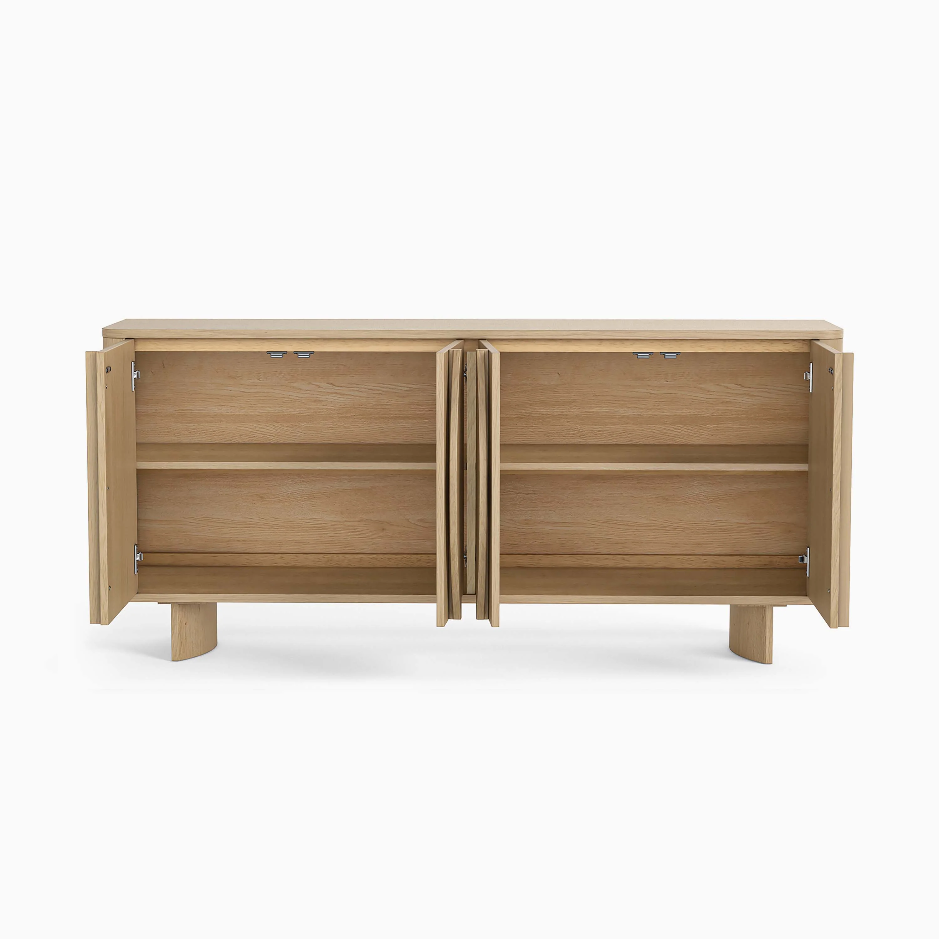 Camden Large Sideboard - Large Sideboard Light Oak - Image 4