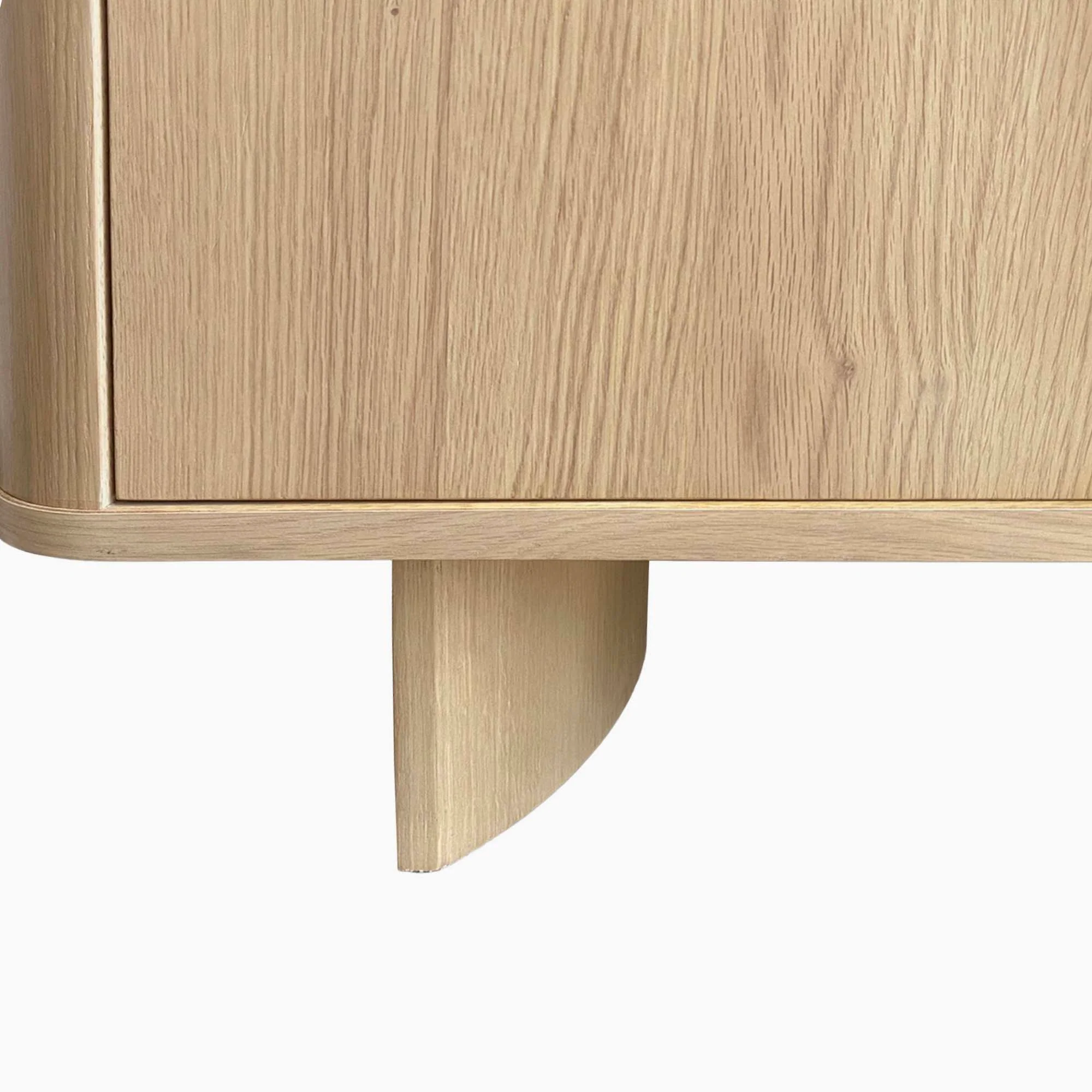 Camden Large TV Unit - Large Media Unit Light Oak - Image 6