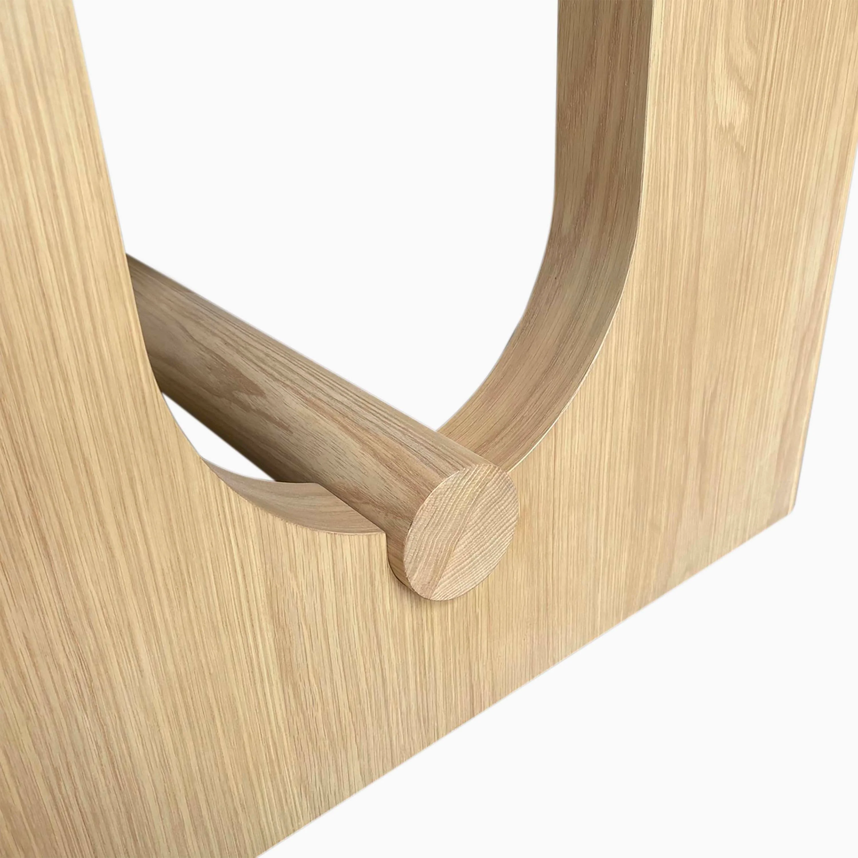 Camden Small Extending Dining Table - Small Extending Dining Table Light Oak - Image 4