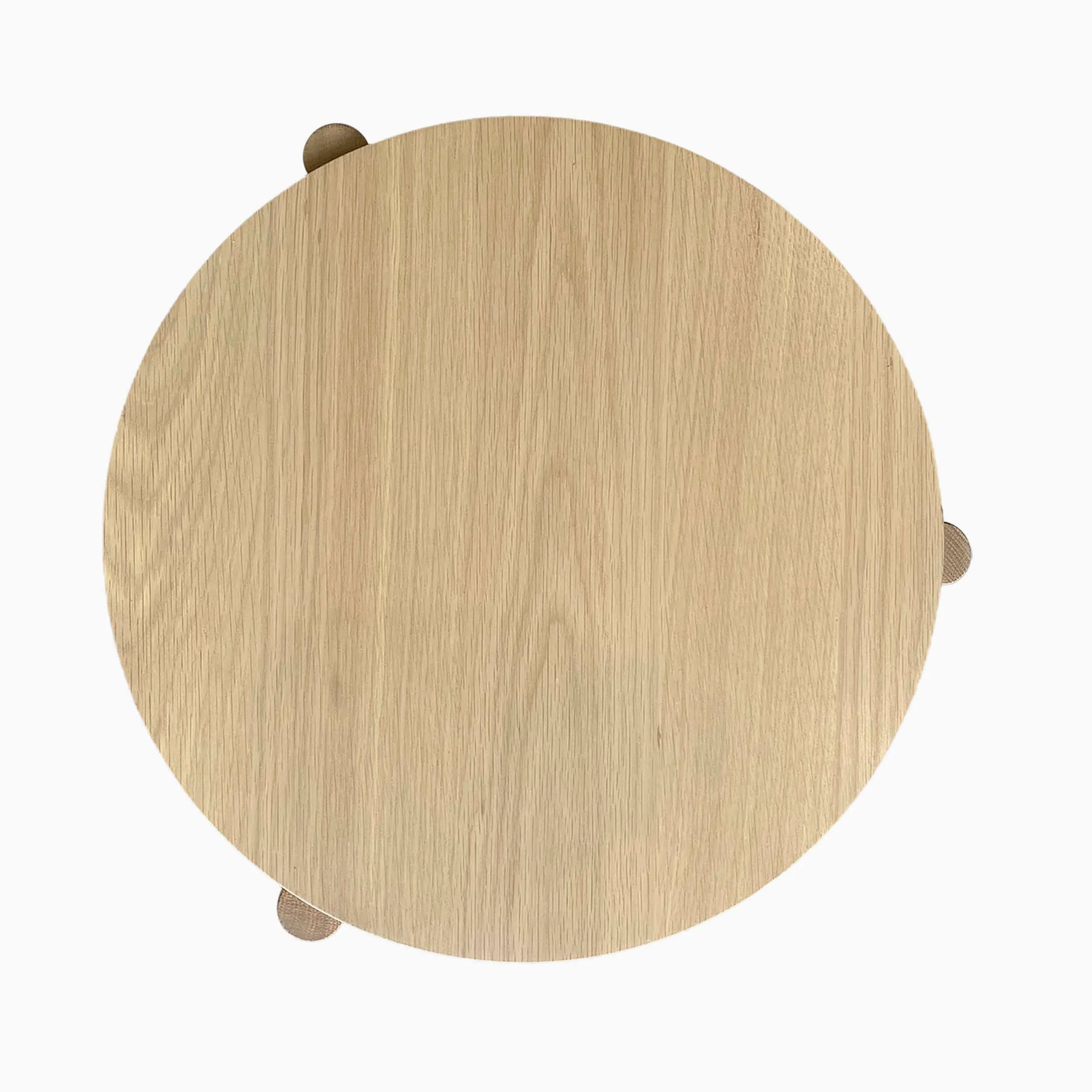 Camden Square Side Table - Lamp Table Light Oak - Image 4