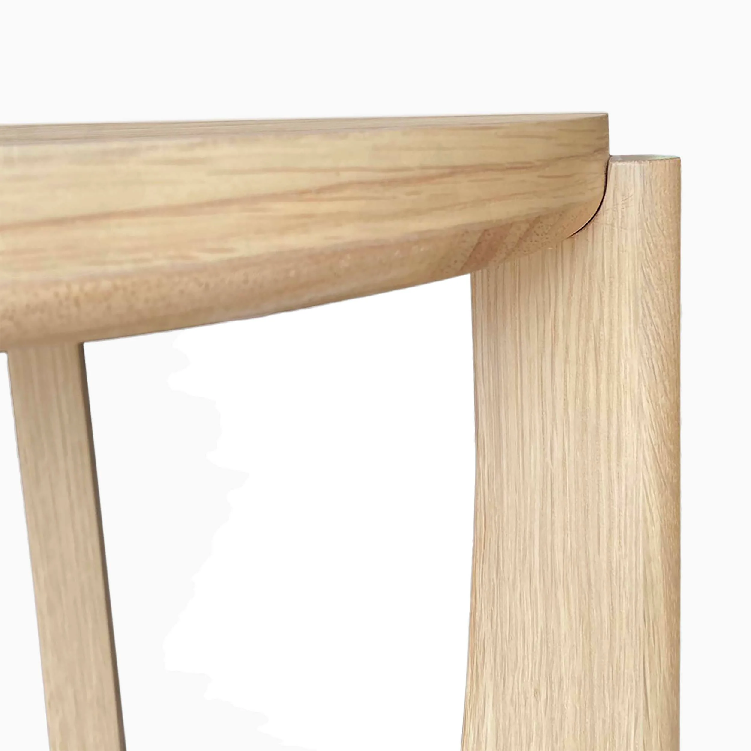Camden Square Side Table - Lamp Table Light Oak - Image 5