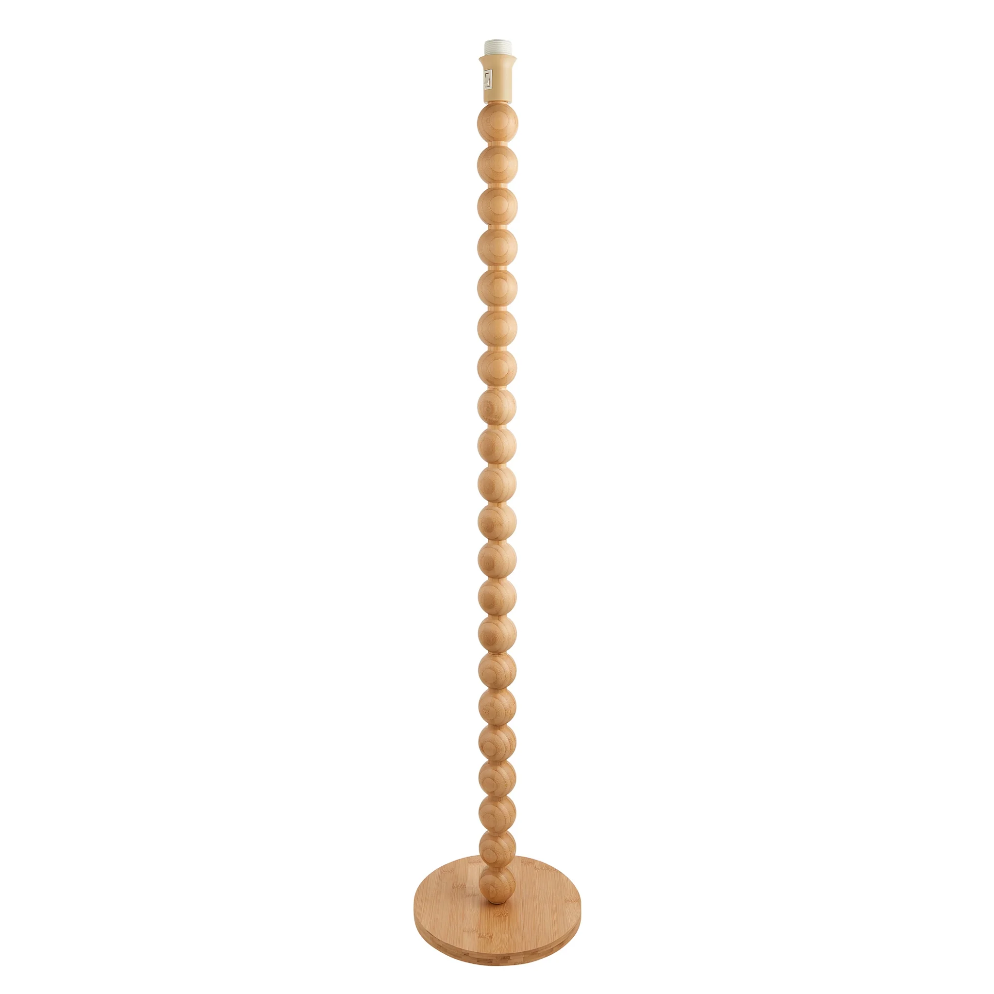 Cane Bamboo Floor Lamp Base - DHD Cane Floor Lamp Base Natural Bamboo - Image 4