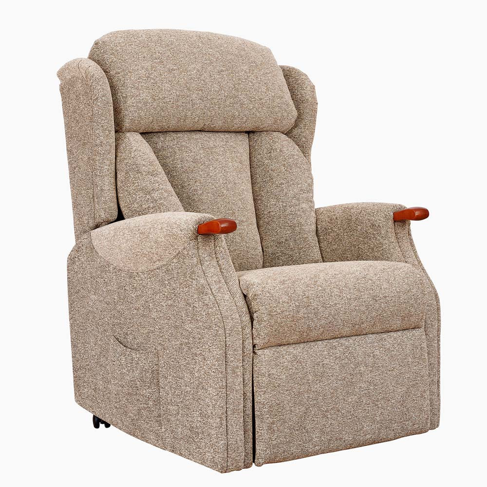 Canterbury Standard Lift & Tilt Recliner Armchair - Standard Single Motor Lift & Tilt Recliner Fabric - Power Recliner with USB - Image 3