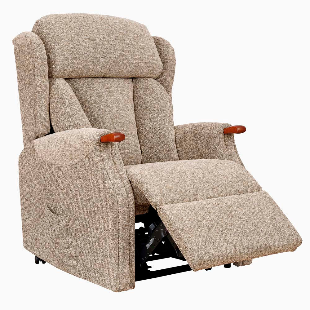 Canterbury Standard Lift & Tilt Recliner Armchair - Standard Single Motor Lift & Tilt Recliner Leather - Power Recliner with USB - Image 4