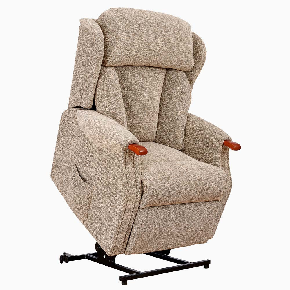 Canterbury Standard Lift & Tilt Recliner Armchair - Standard Single Motor Lift & Tilt Recliner Leather - Power Recliner with USB - Image 5