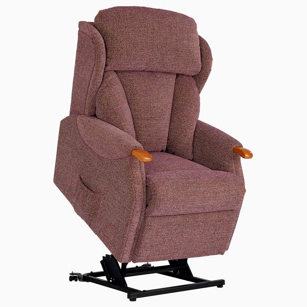 Canterbury Standard Lift & Tilt Recliner Armchair - Standard Single Motor Lift & Tilt Recliner Leather - Power Recliner with USB - Image 8