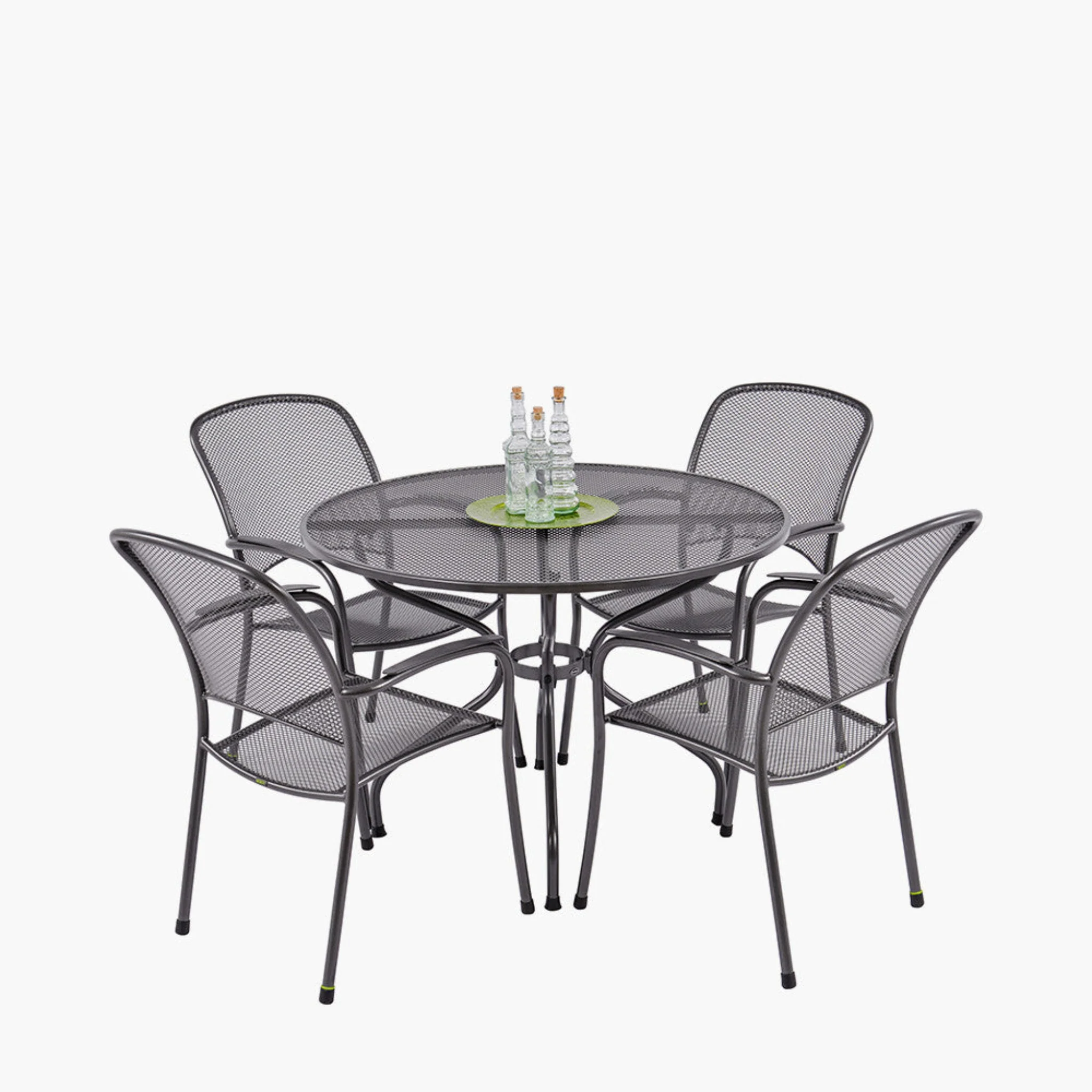 Carlo Round 4 Seater Dining Set - Carlo 4 Seat Dining Set - Image 2