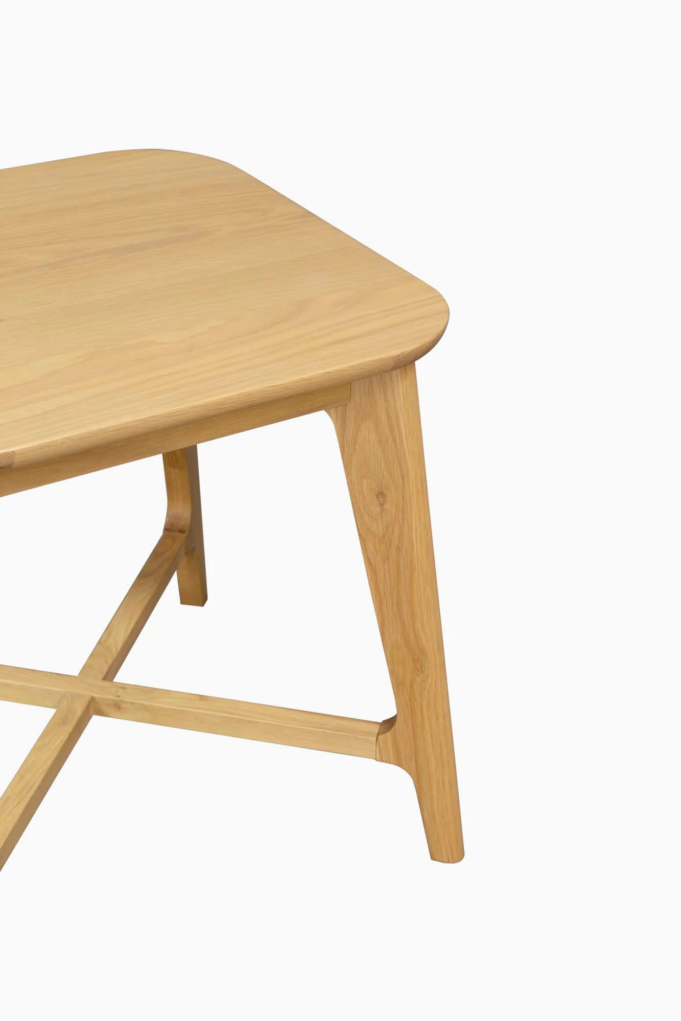 Carrington Side Table - Lamp Table Oak - Image 4