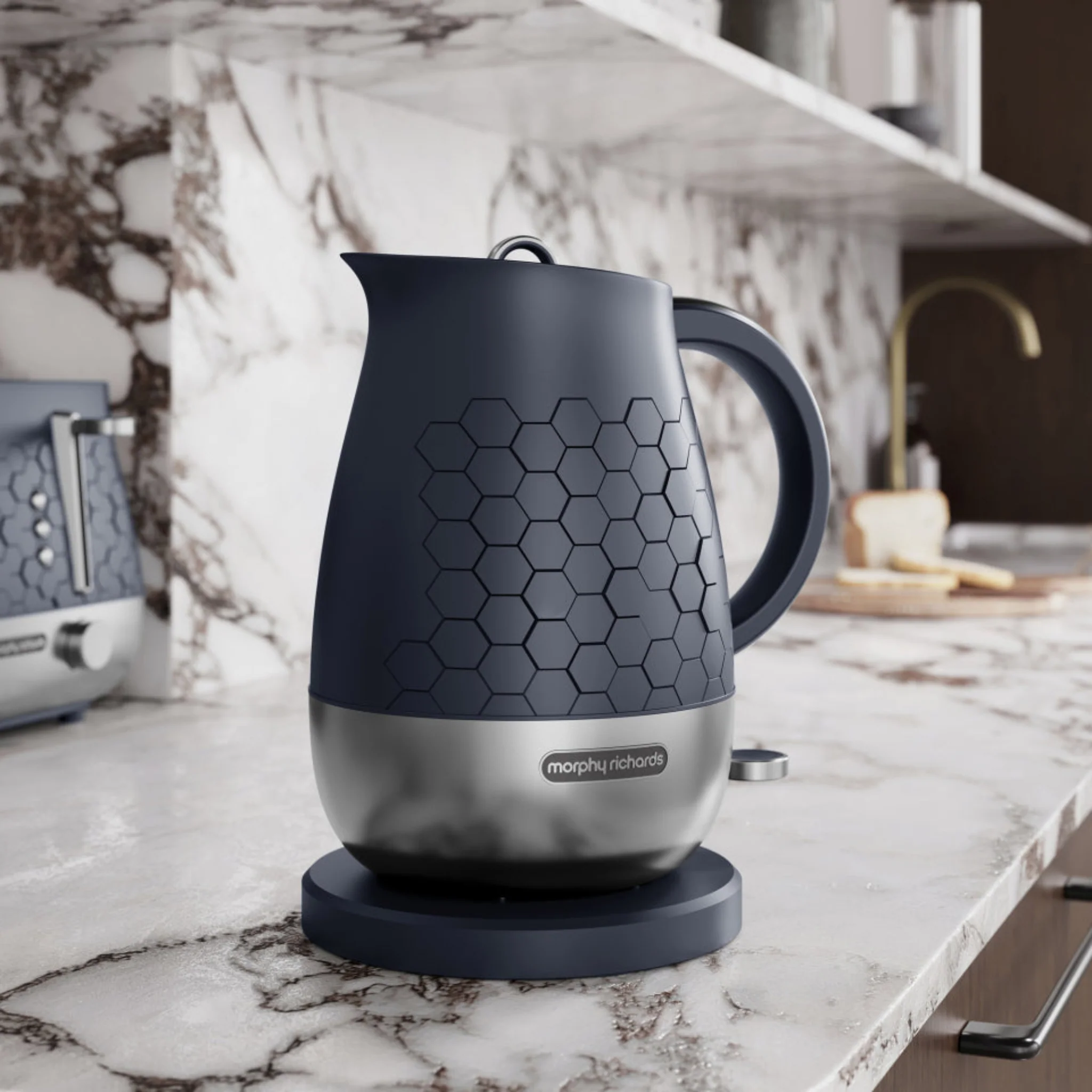 Morphy Richards Cassini Jug Kettle Blue - Cassini Jug Kettle Blue