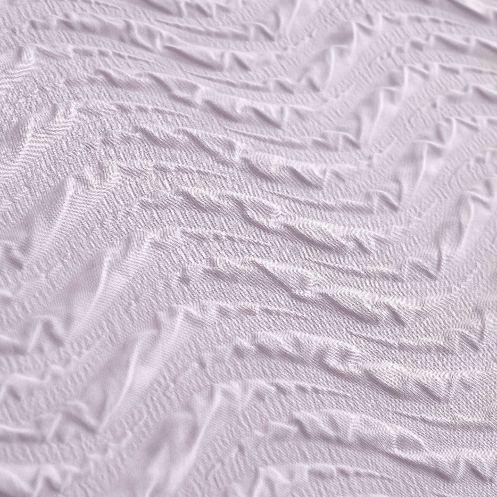 Catherine Lansfield Heatset Wave Purple Duvet Set - Heatset Wave Lilac Duvet Set Double - Image 3