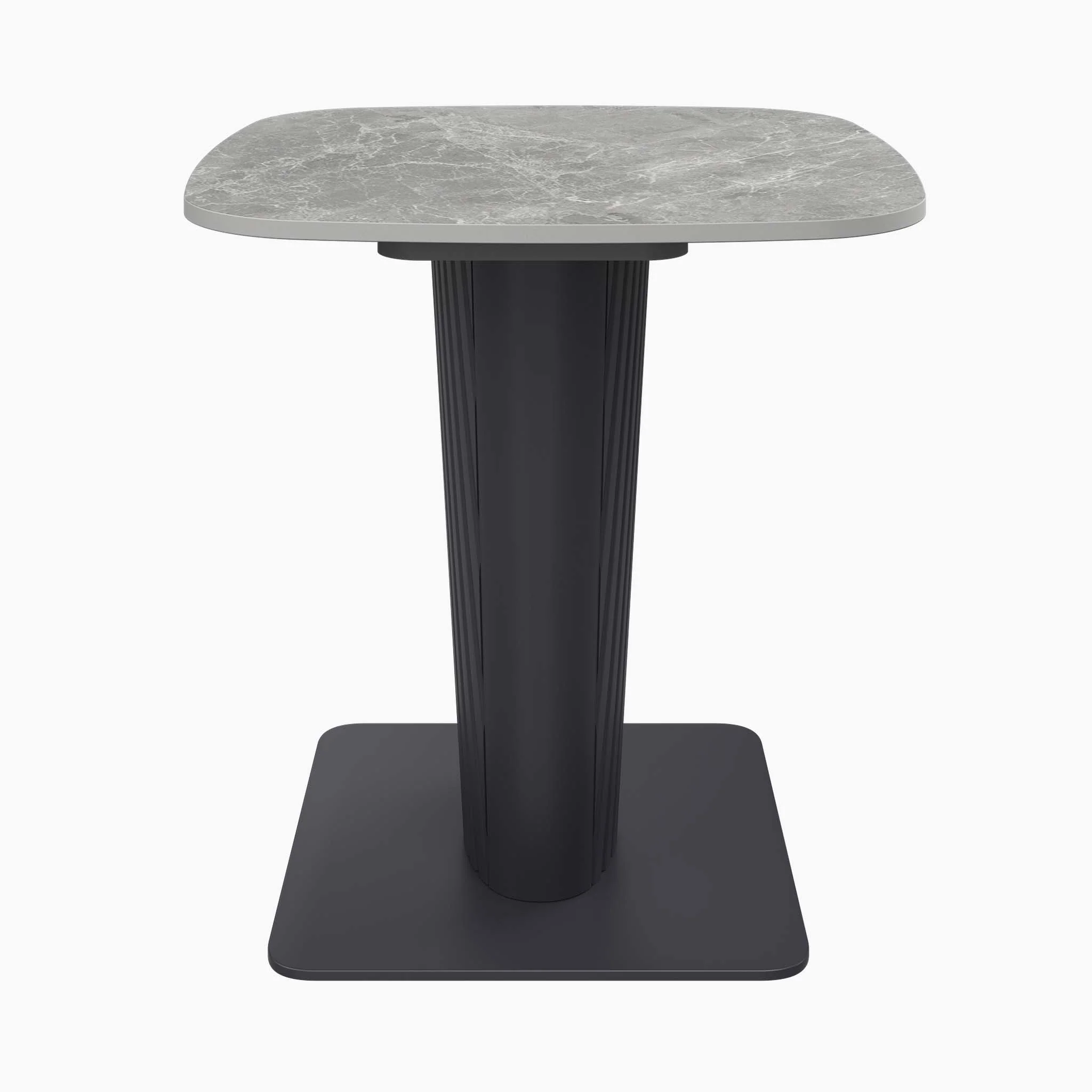 Celestia Side Table Light Grey - Side Table Light Grey Ceramic - Image 2