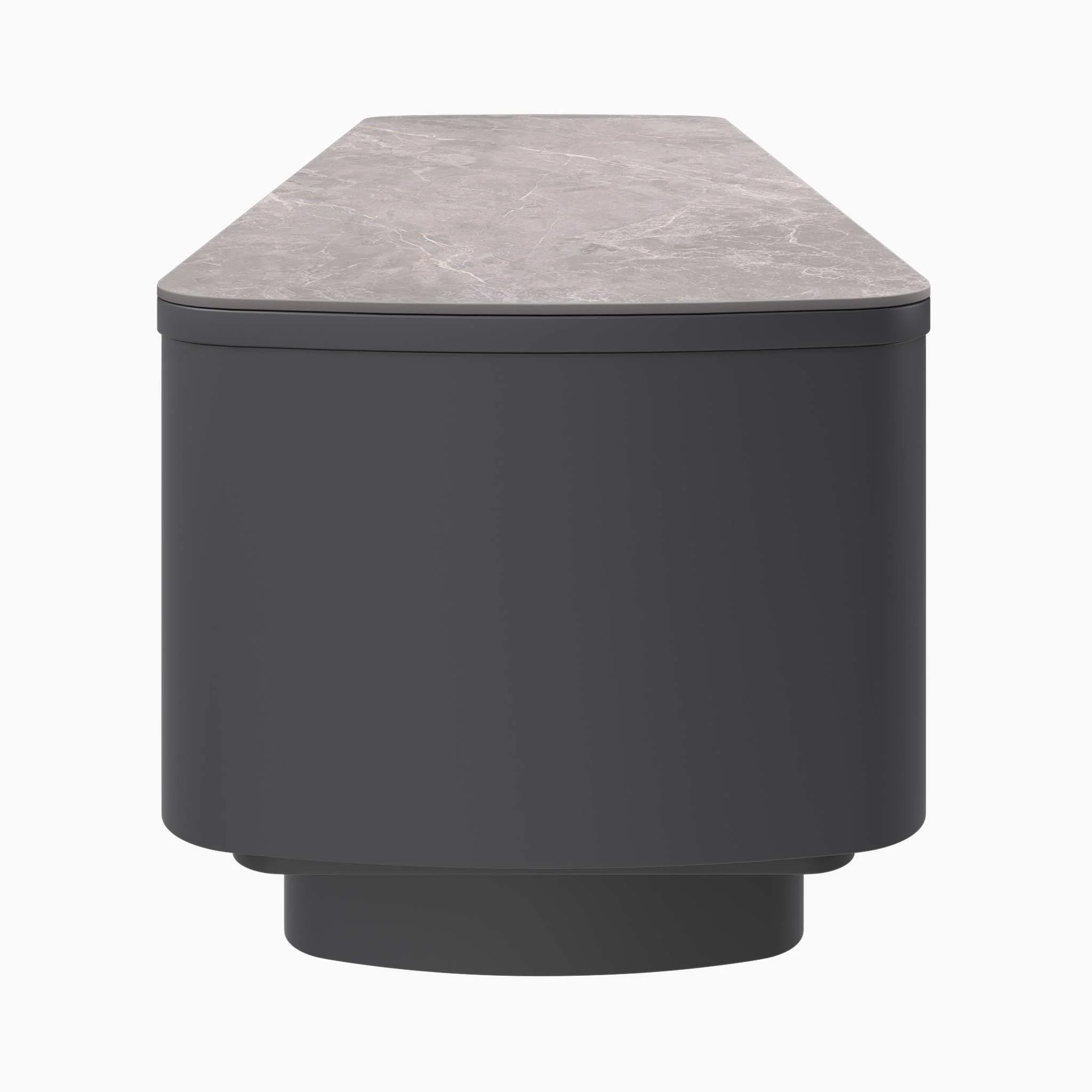 Celestia TV Unit Light Grey - TV Unit Light Grey Ceramic - Image 3