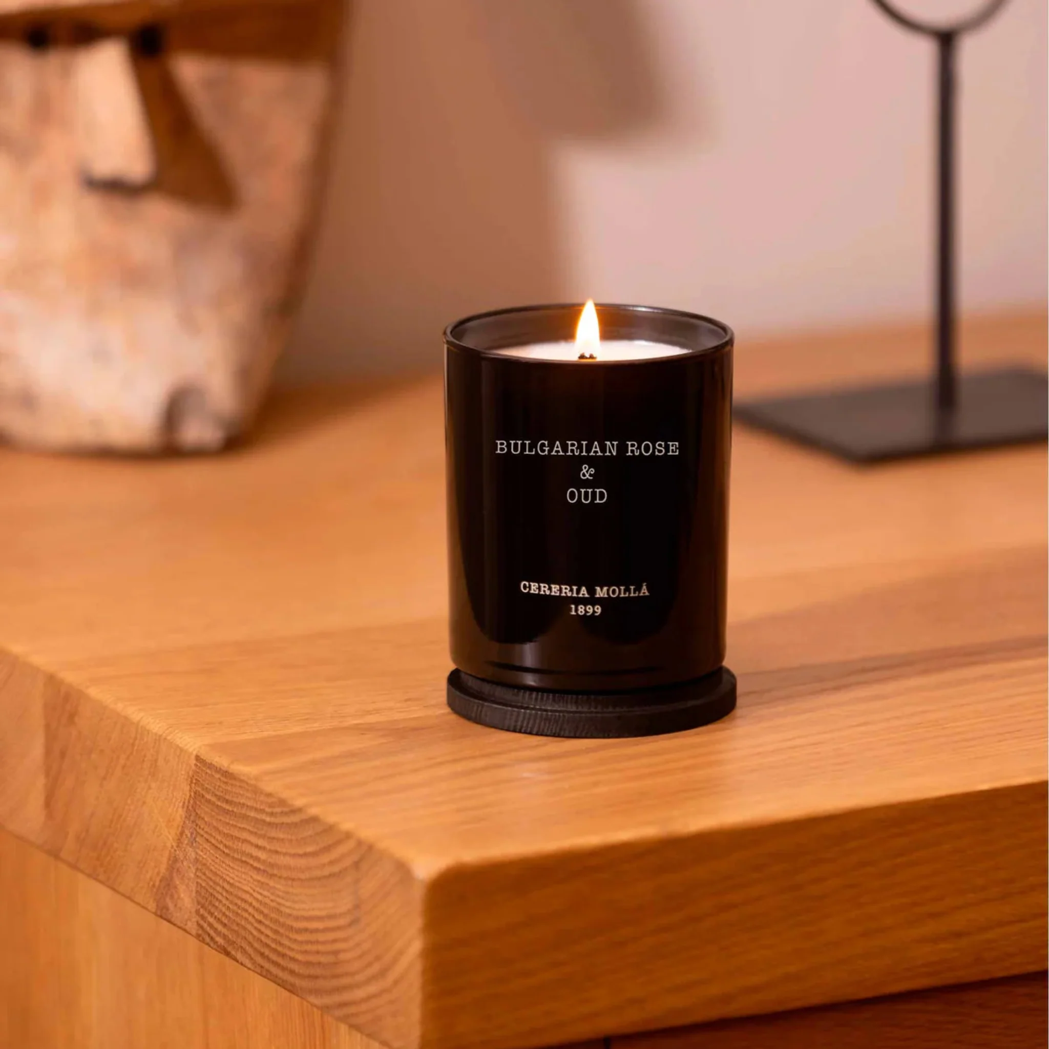 Cereria Molla Bulgarian Rose And Oud Candle - Bulgarian Rose & Oud 230g Candle