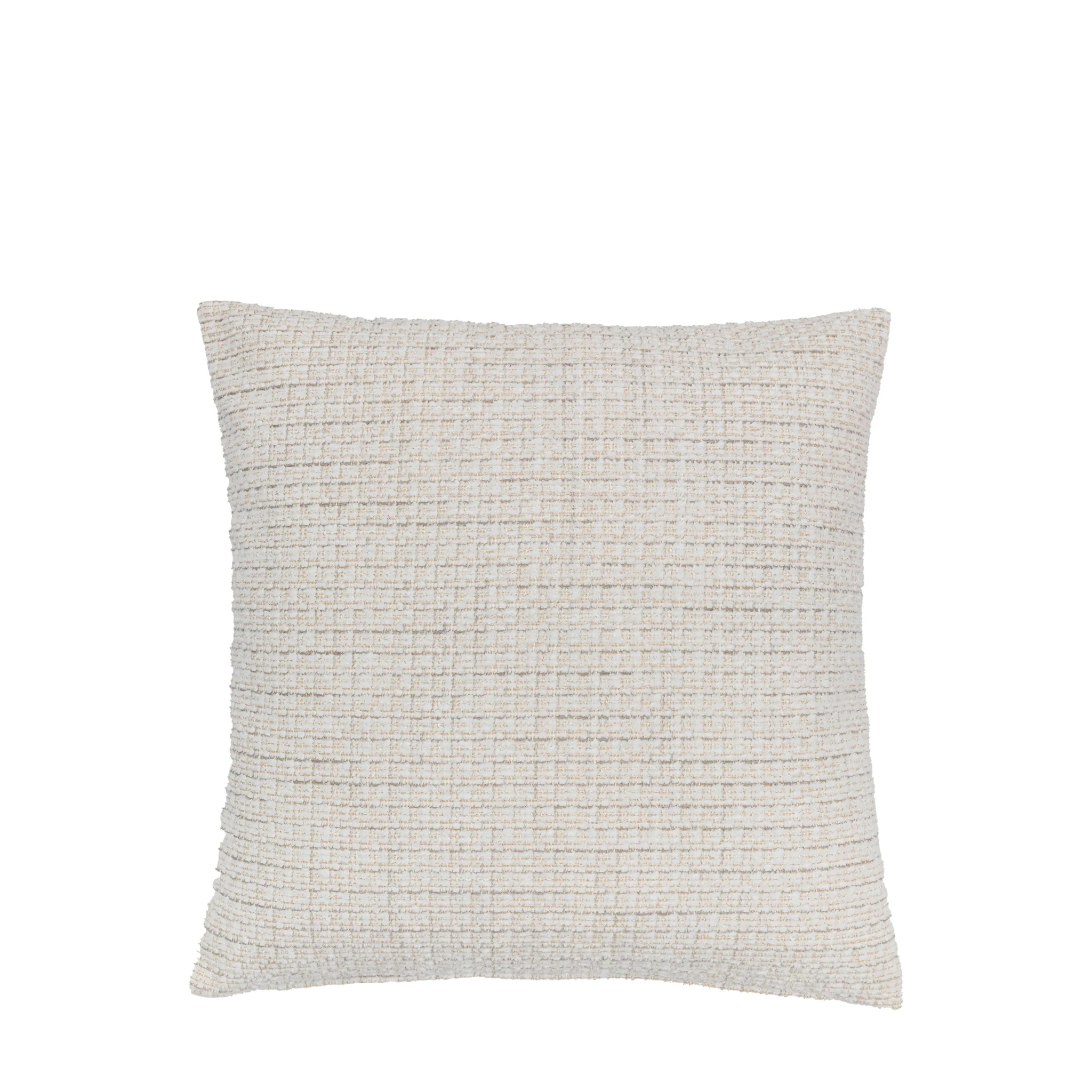 Chenille Cream Cushion - Chenille Cushion Natural 55CM - Image 4