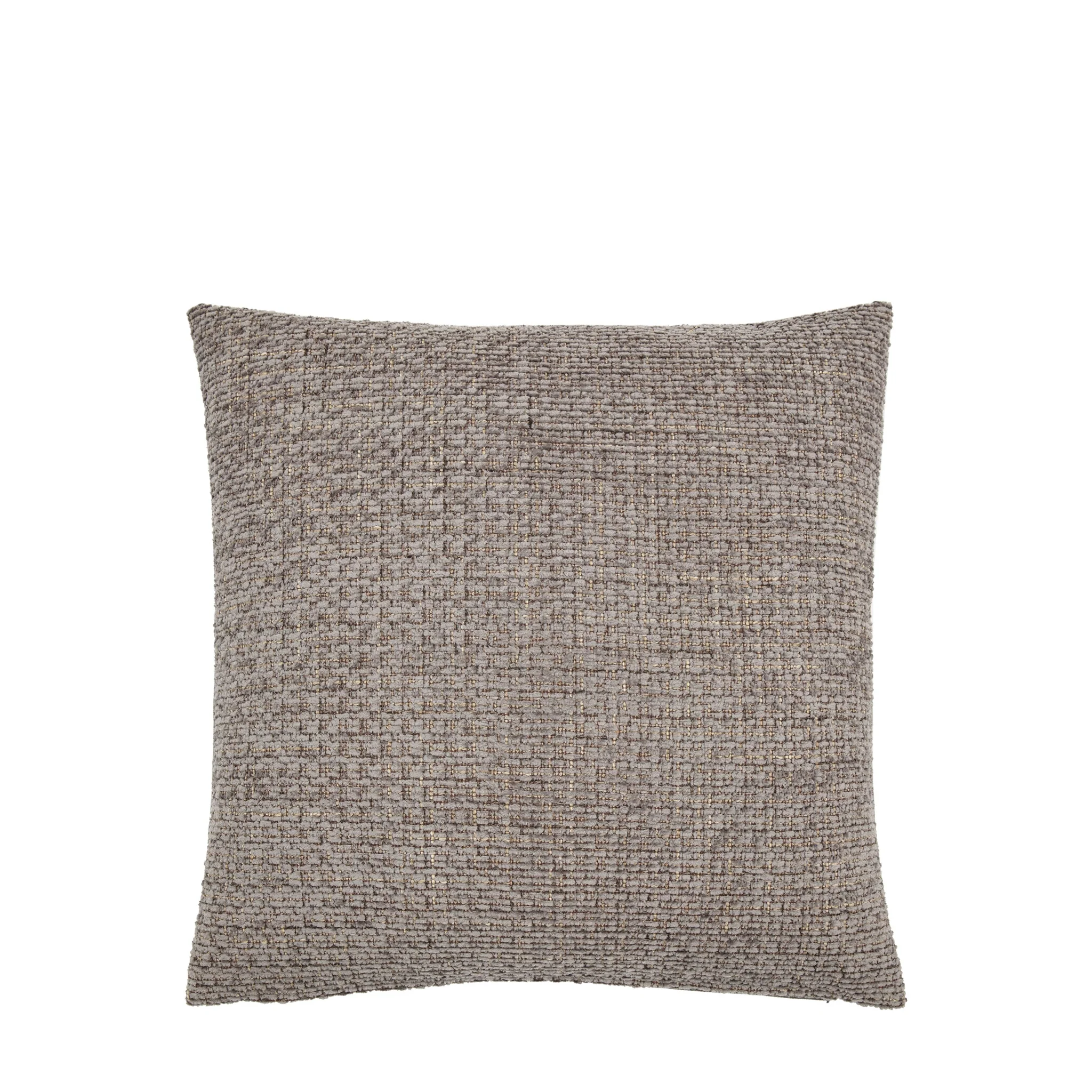 Chenille Grey Cushion - Chenille Cushion Grey 55CM - Image 4