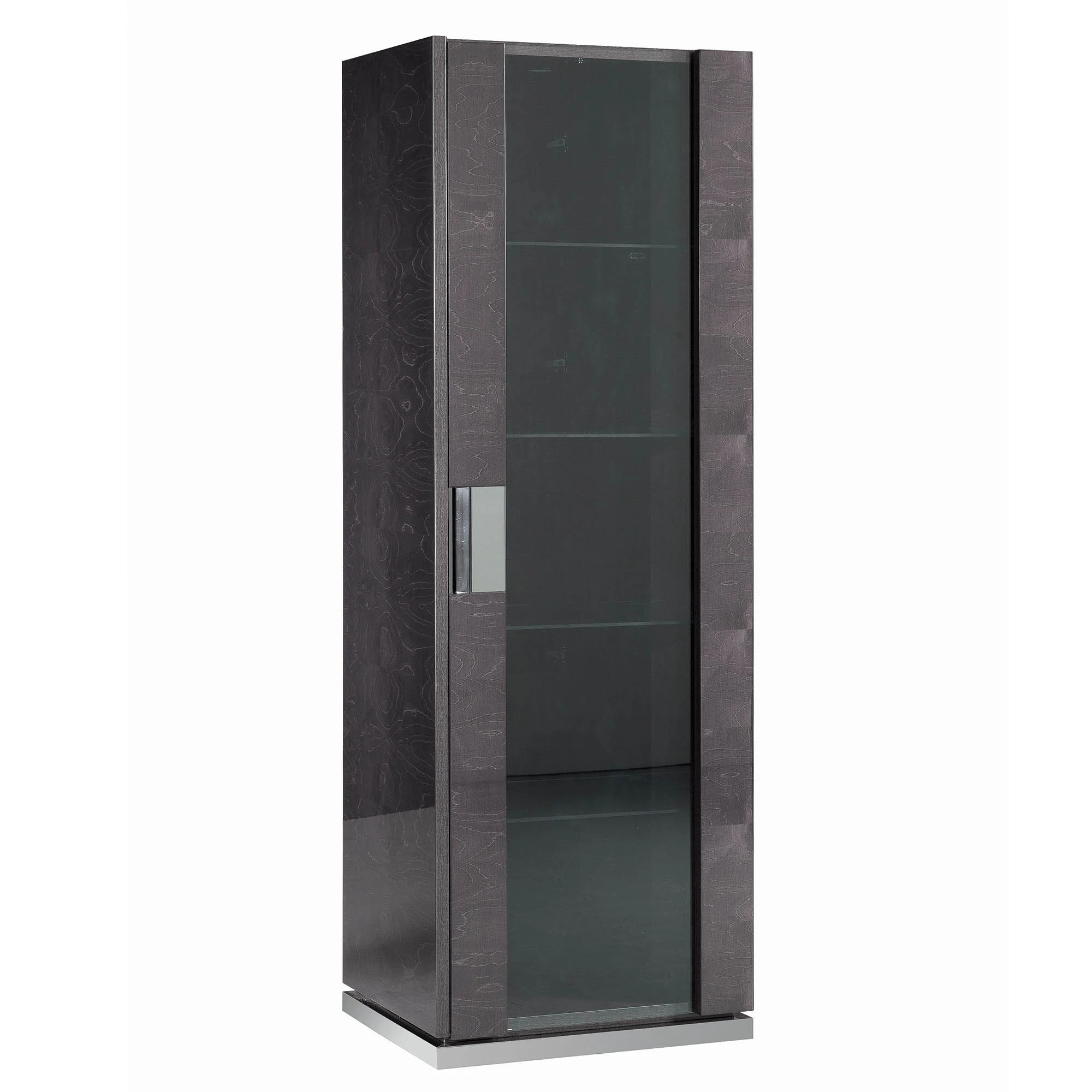 Chieti 1 Door Cabinet - 1 Door Curio Left - Left Hand Facing