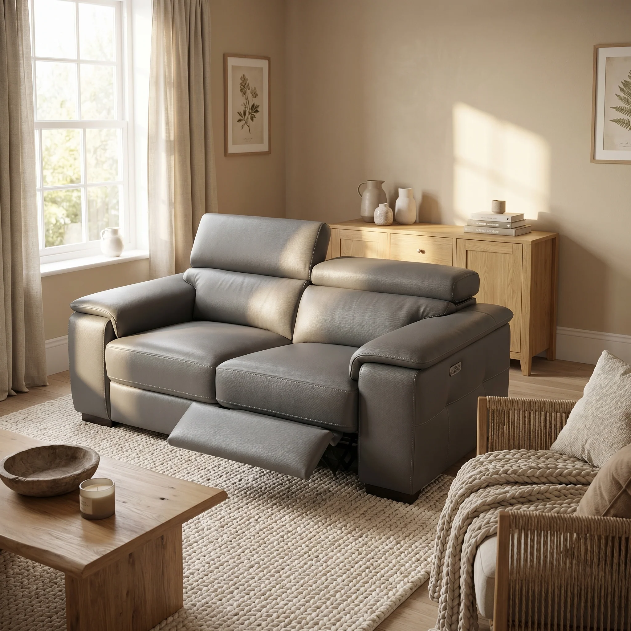 Chill Recliner Loveseat - Loveseat 2 Power Recliners Cat 50 - Power Recliner - Image 2