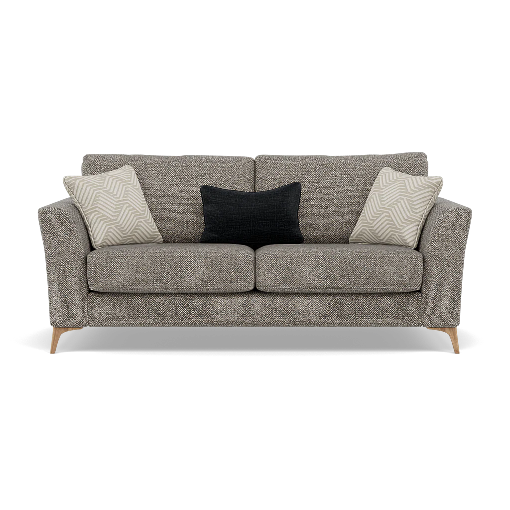 Chilton Small 3 Seater Sofa - 2.5 Seater Sofa Fabric - Image 6