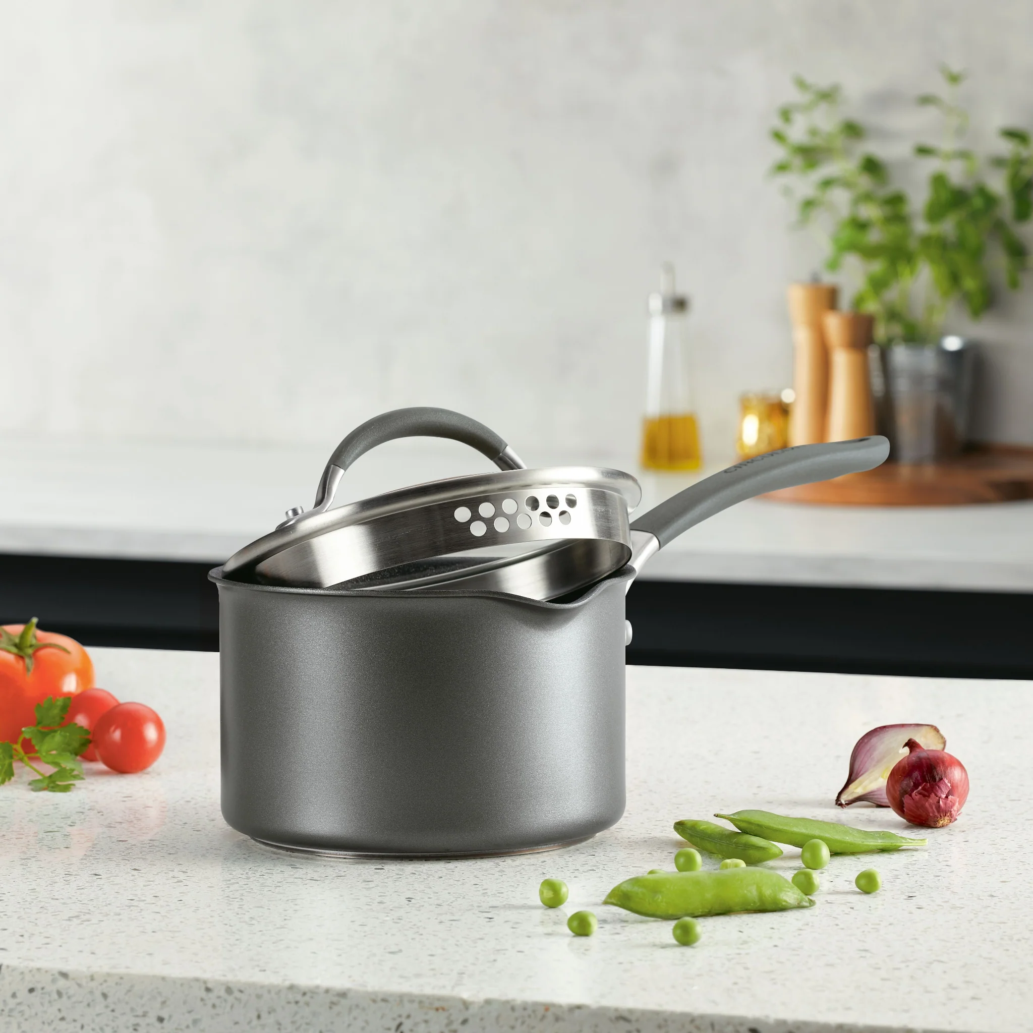 Circulon S Defense Straining Saucepan 16CM 1.8L