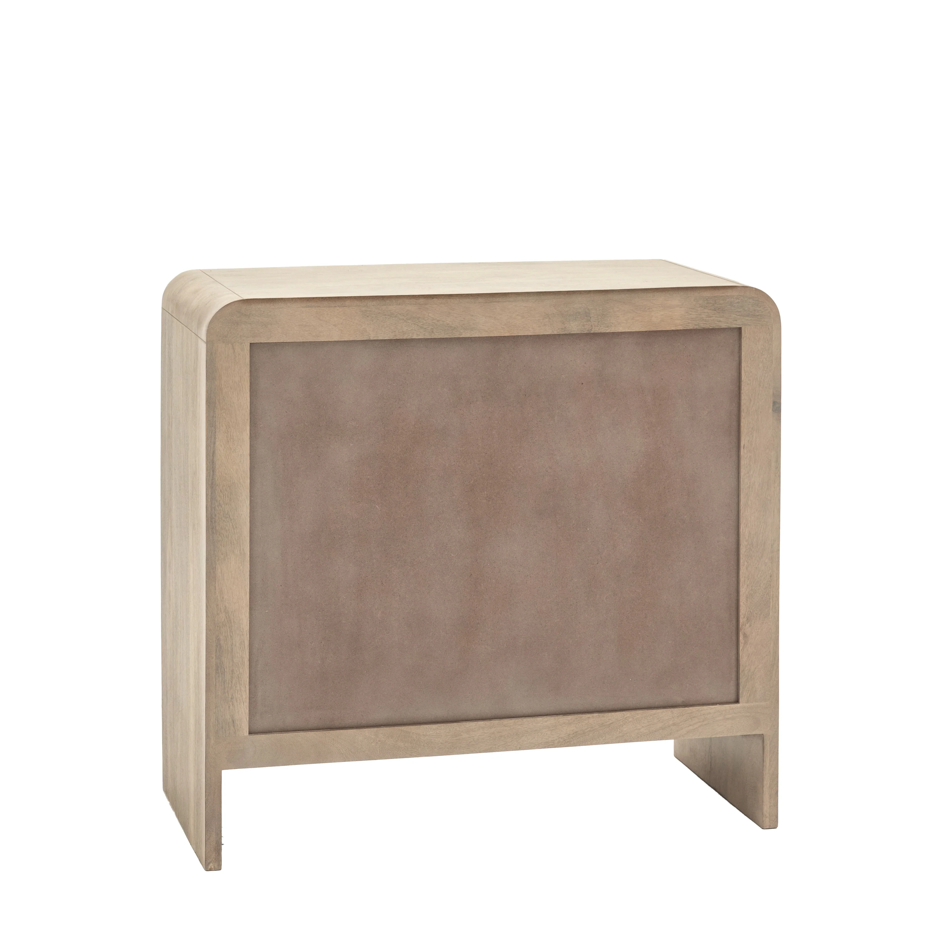 Colonna 3 Drawer Chest - 3 Drawer Chest Natural Mango Wood / Brass - Image 7