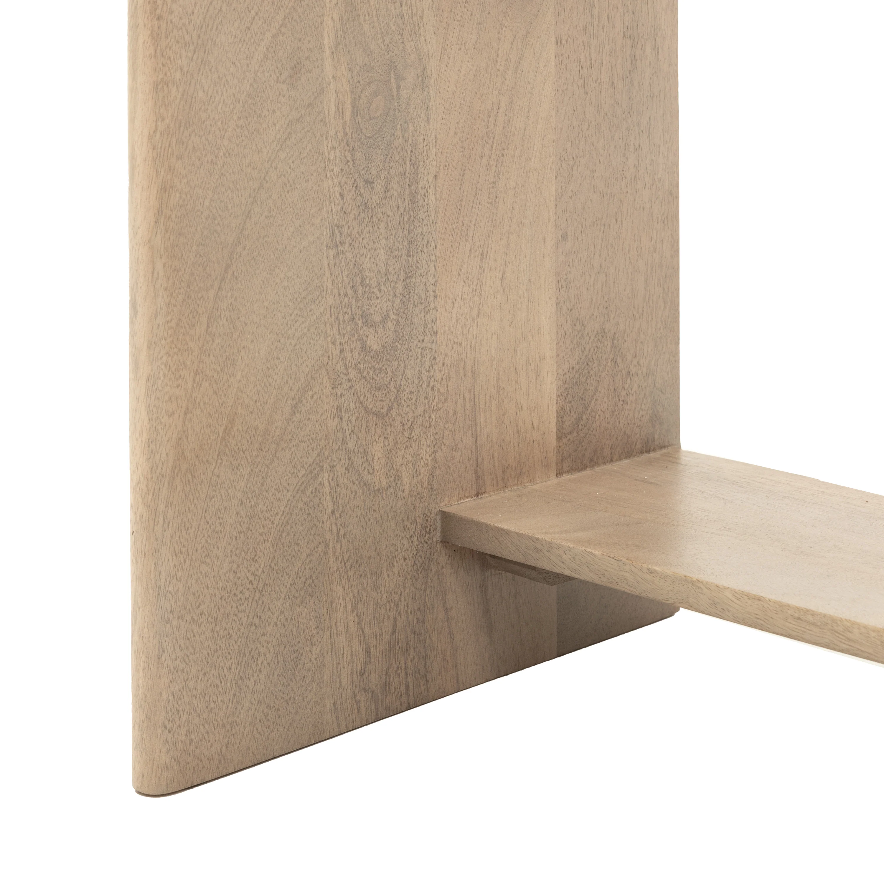 Colonna Console Table - 2 Drawer Console Natural Mango Wood / Brass - Image 8