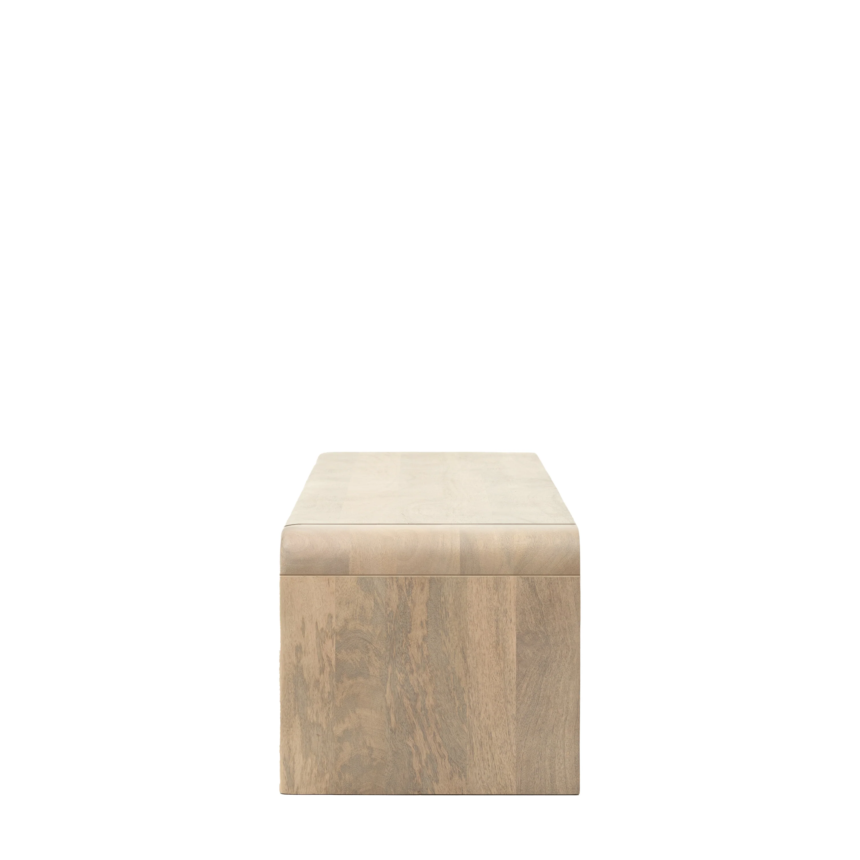 Colonna Media Unit - Media Unit Natural Mango Wood / Brass - Image 6