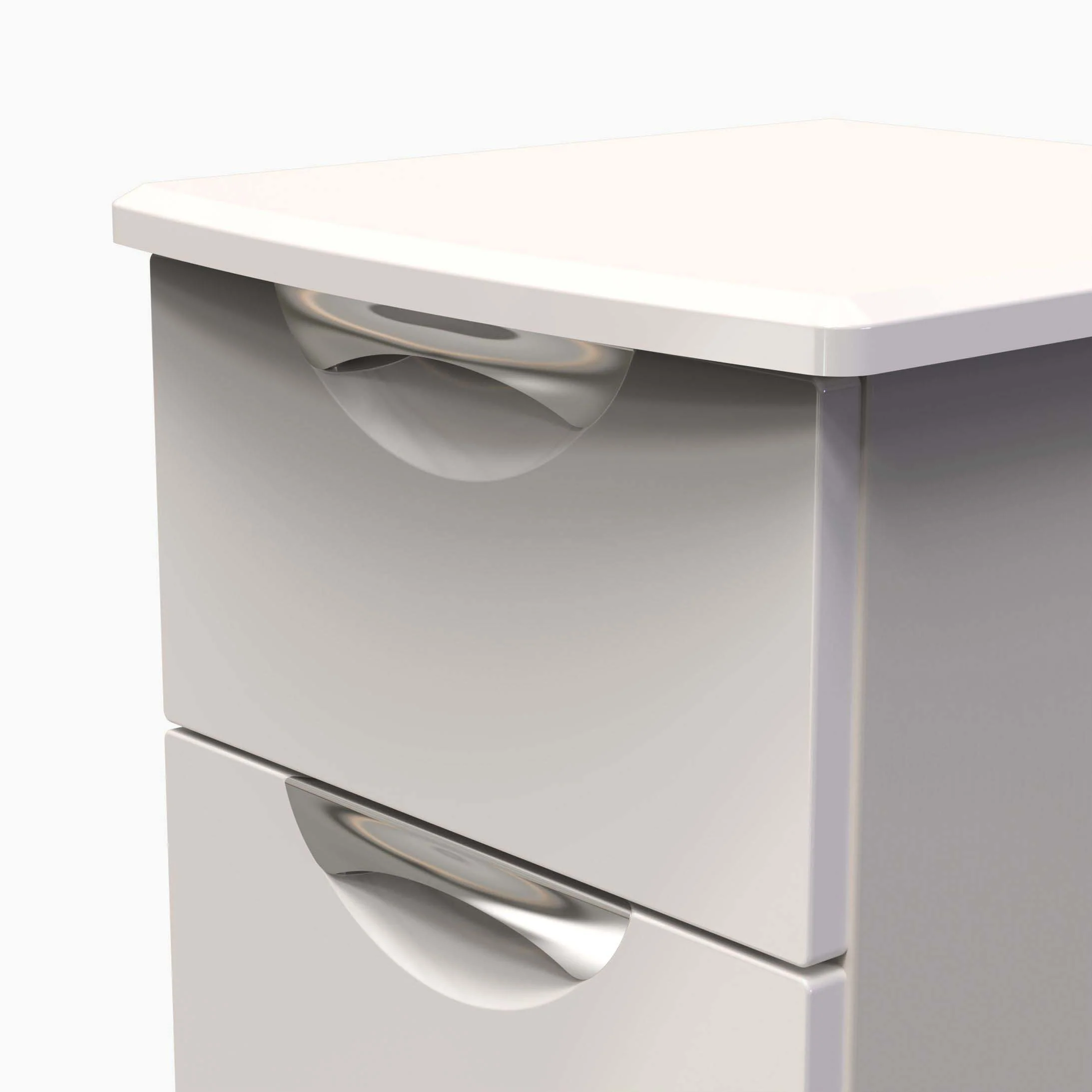 Colton 2 Drawer Bedside Cabinet - 2 Drawer Bedside Cabinet - Image 10