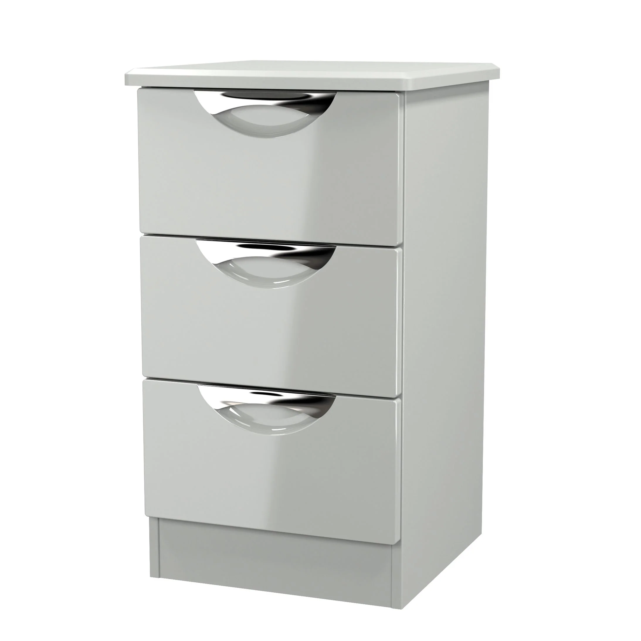 Colton 3 Drawer Bedside Cabinet - 3 Drawer Bedside Cabinet - Image 14