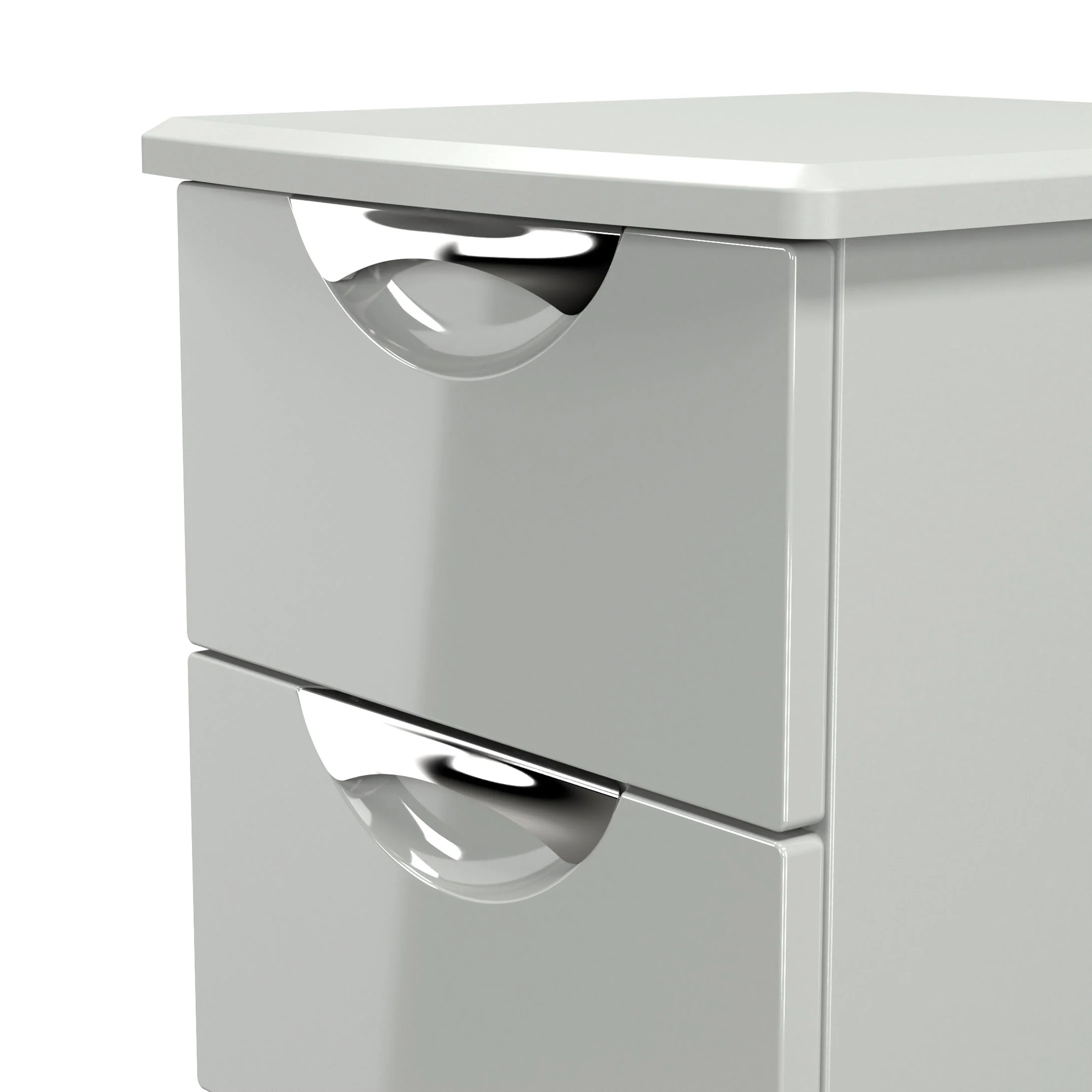 Colton 3 Drawer Bedside Cabinet - 3 Drawer Bedside Cabinet - Image 15