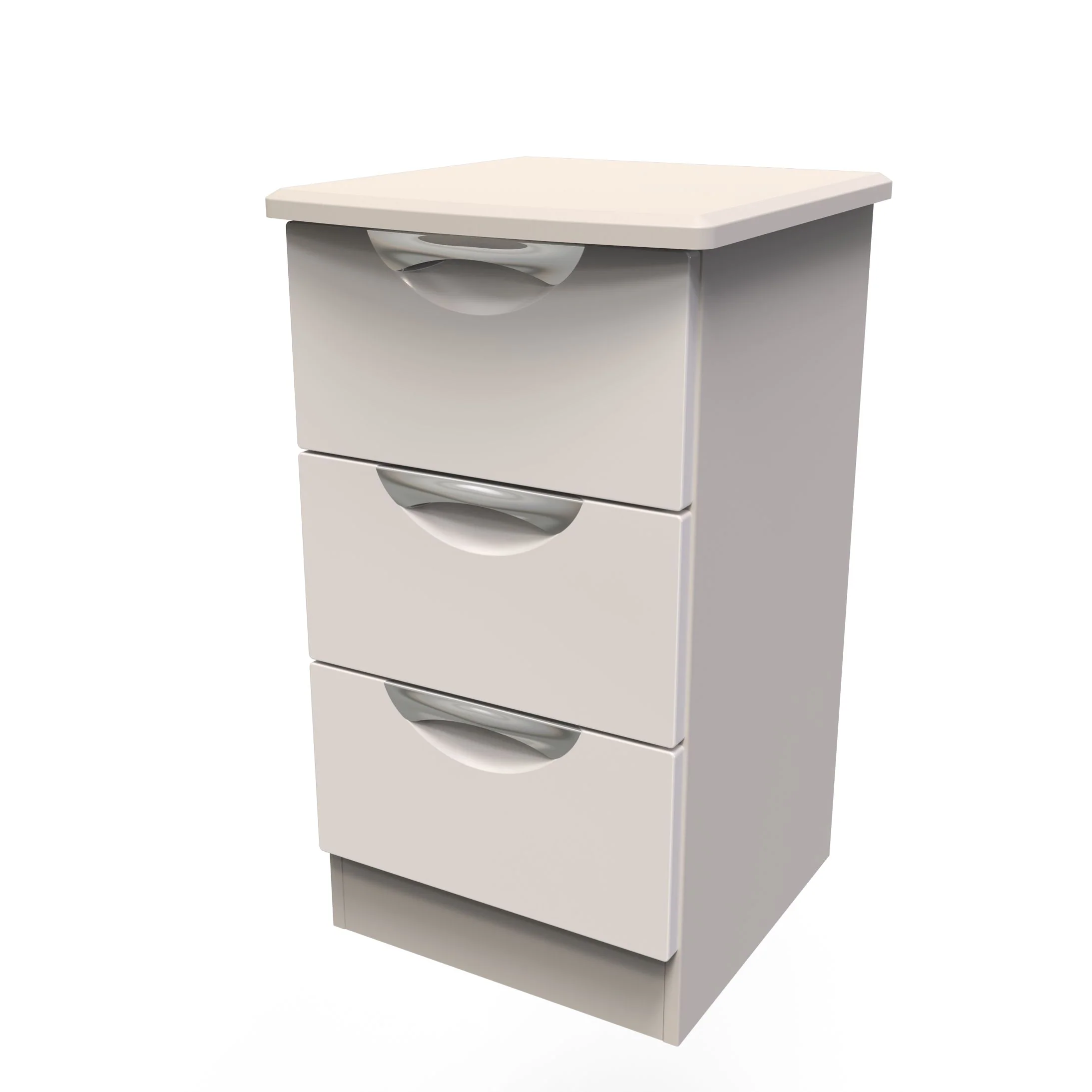 Colton 3 Drawer Bedside Cabinet - 3 Drawer Bedside Cabinet - Image 21
