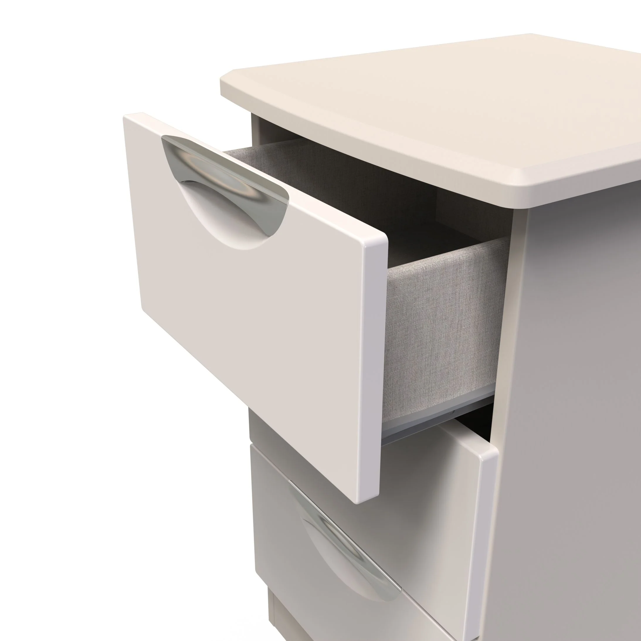 Colton 3 Drawer Bedside Cabinet - 3 Drawer Bedside Cabinet - Image 23