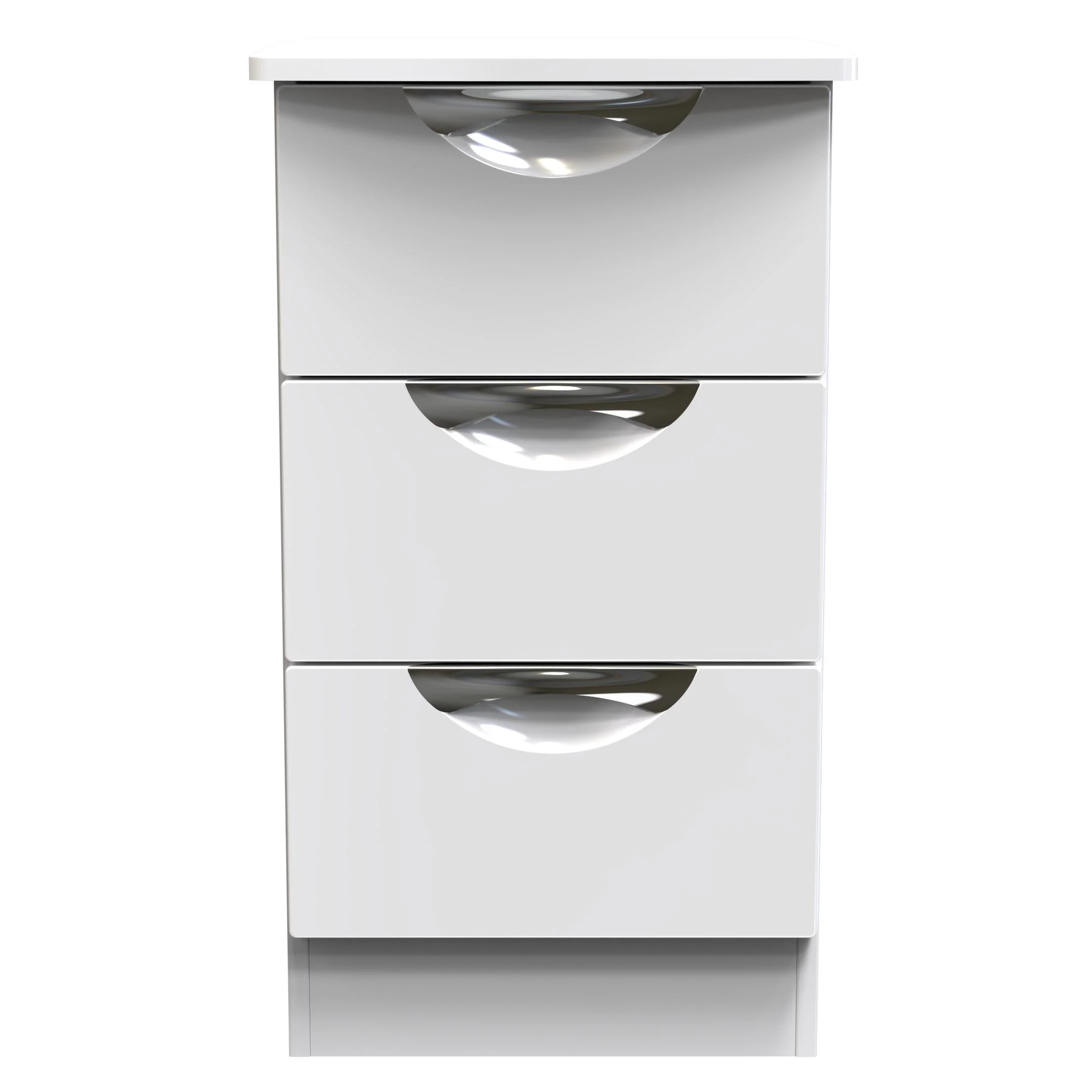 Colton 3 Drawer Bedside Cabinet - 3 Drawer Bedside Cabinet - Image 6