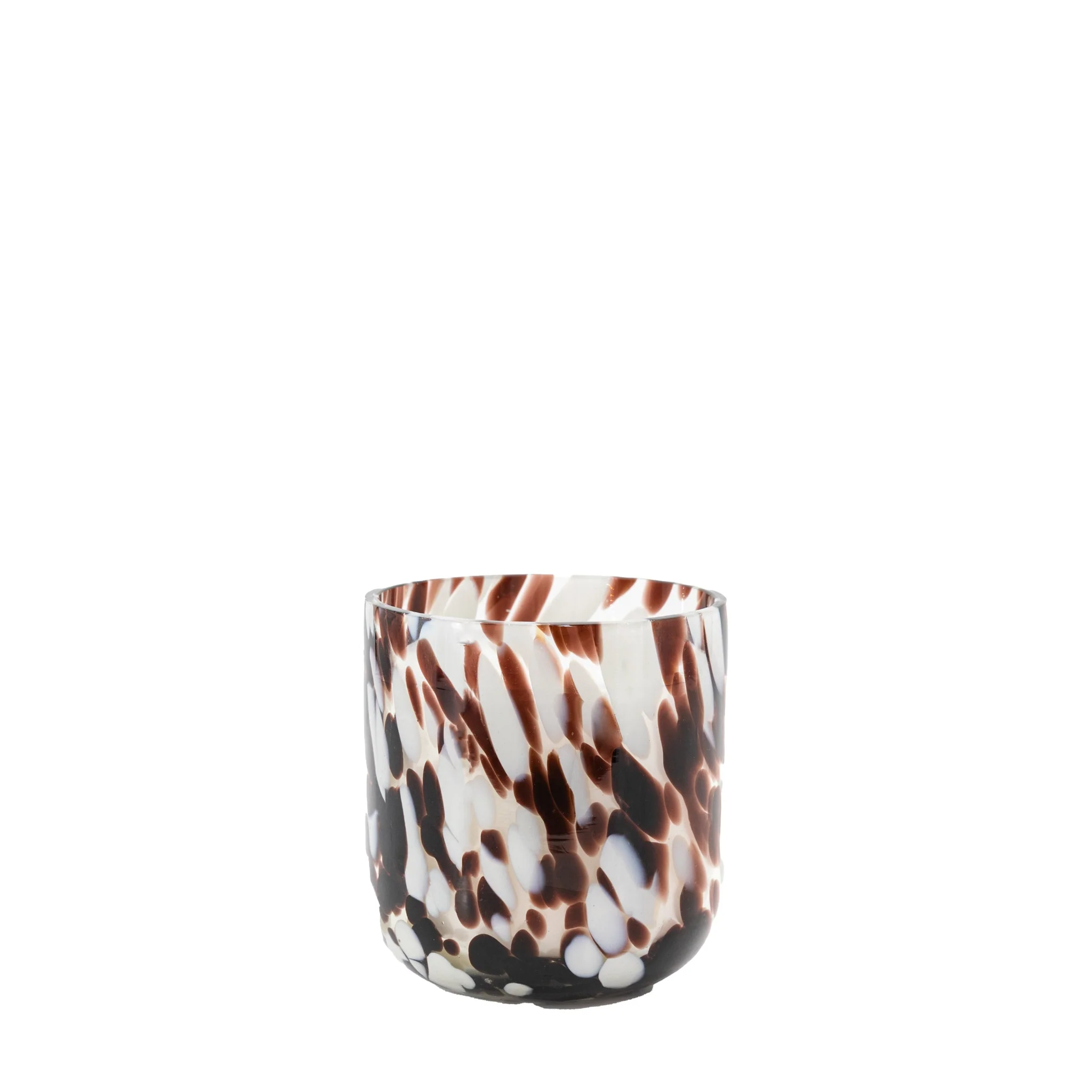 Confetti Candle Small - Confetti Candle Brown Small Peony Musk - Image 4