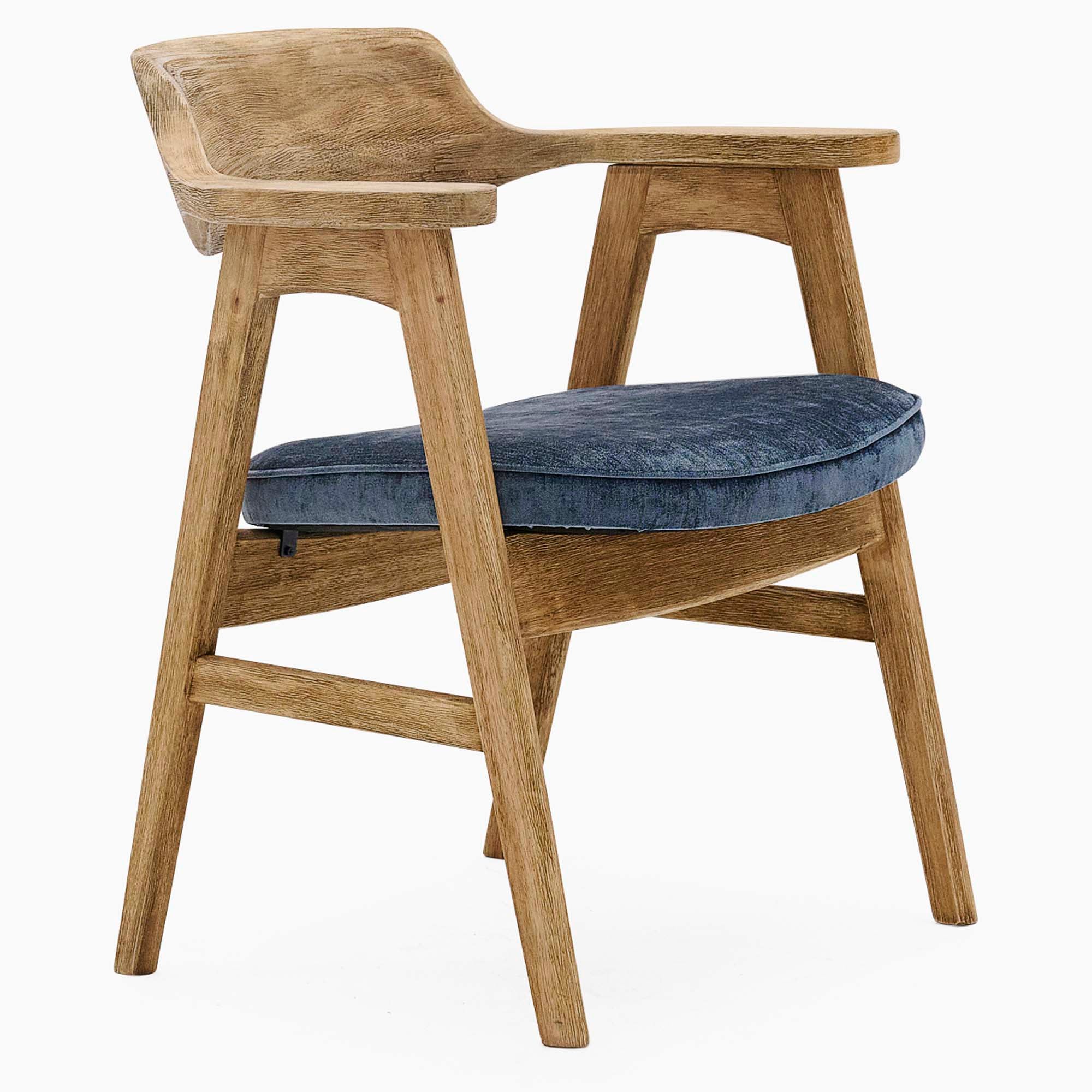 Coralia Dining Chair - Dining Chair Pewter - Image 3