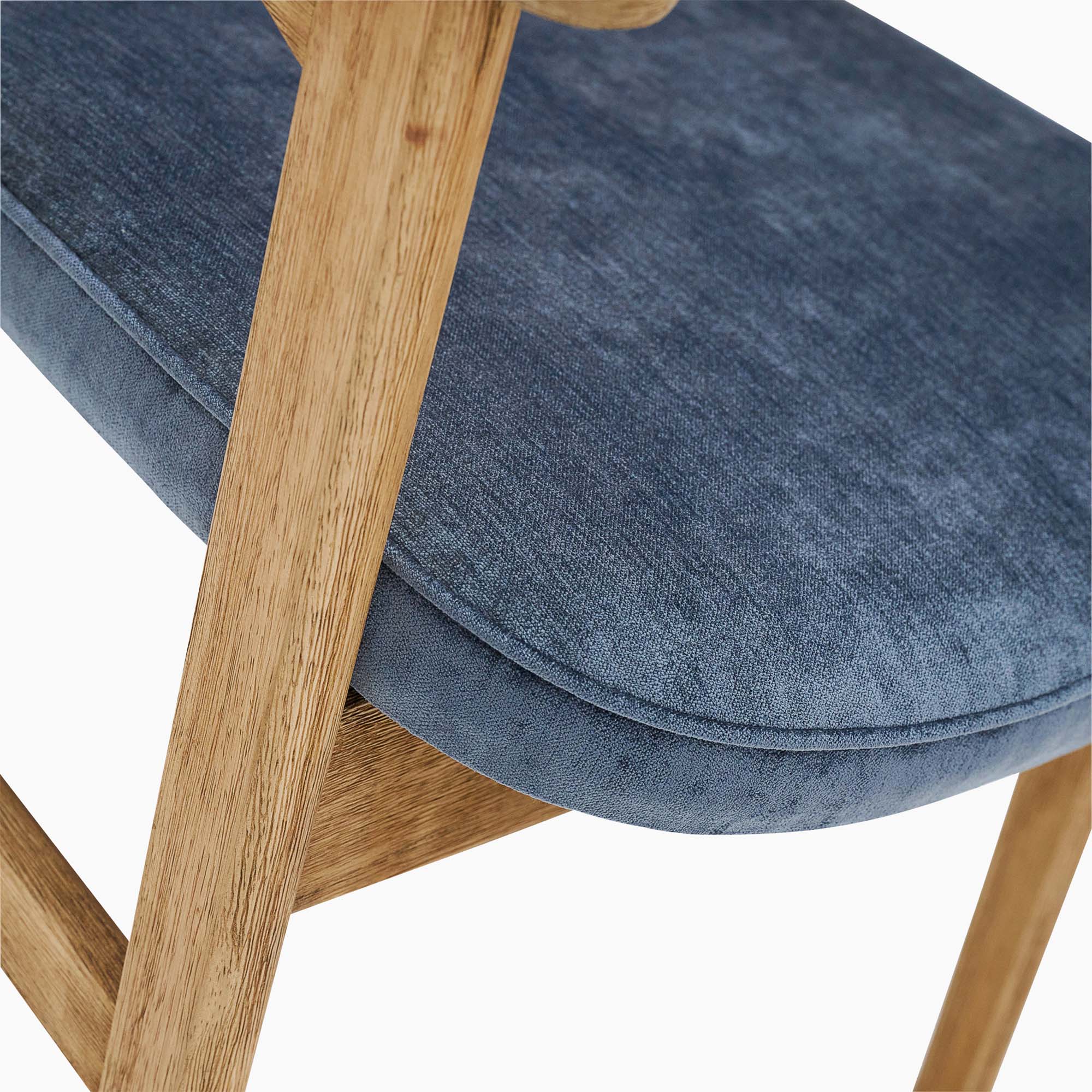 Coralia Dining Chair - Dining Chair Pewter - Image 7