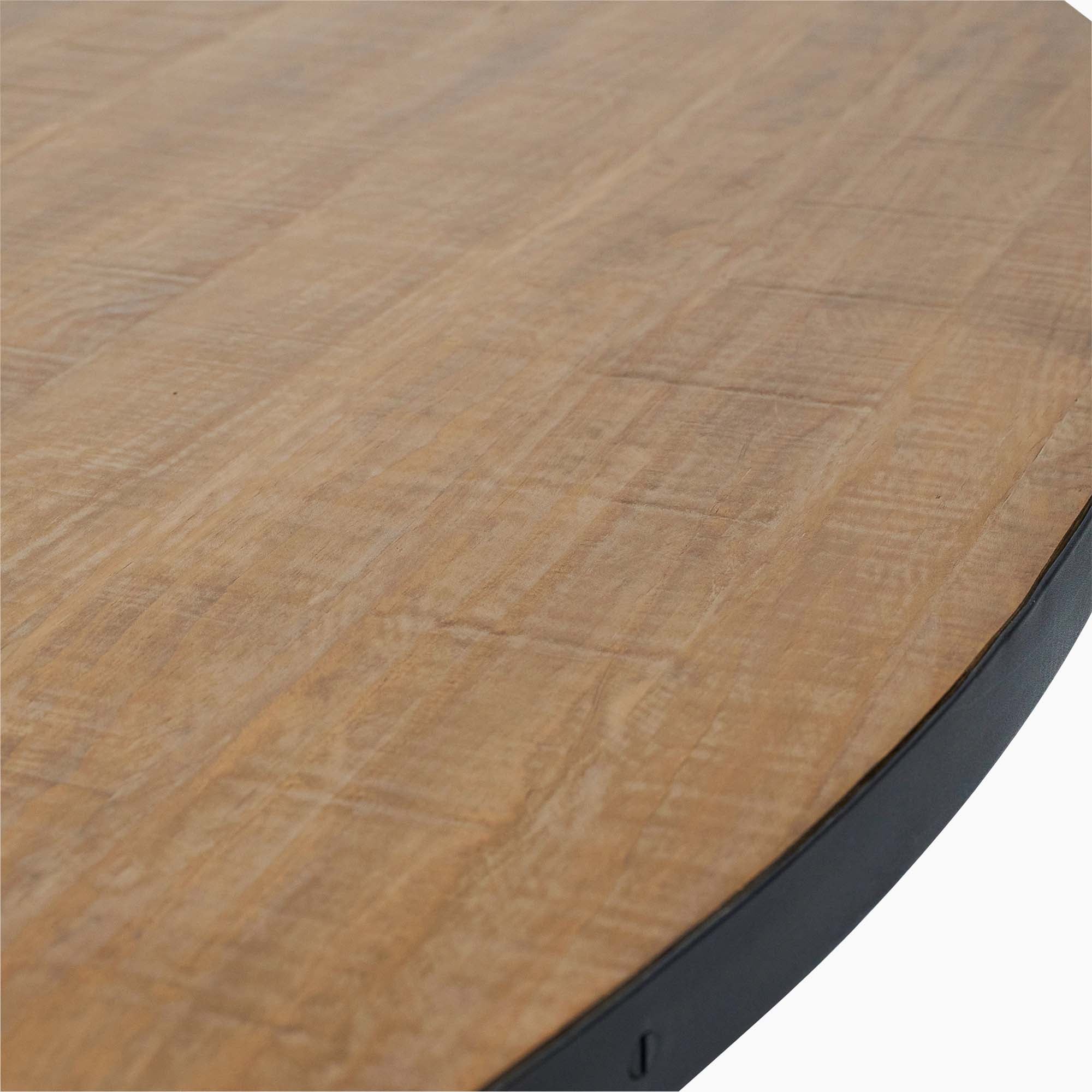 Coralia Dining Table - Large Dining Table Reclaimed Solid Wood - Image 6