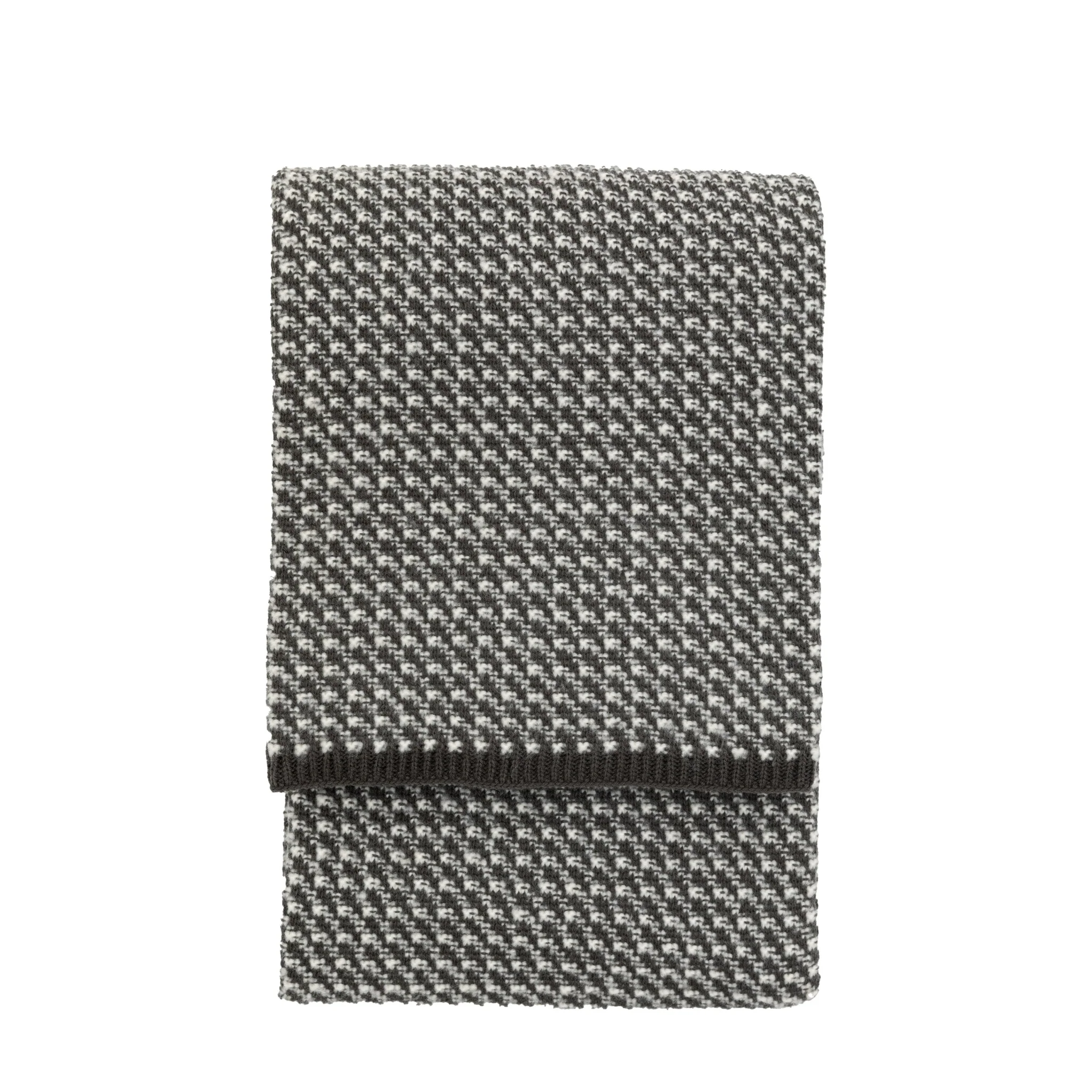 Cross Knit Grey Throw - Cross Knit Throw Grey 130x170CM - Image 3