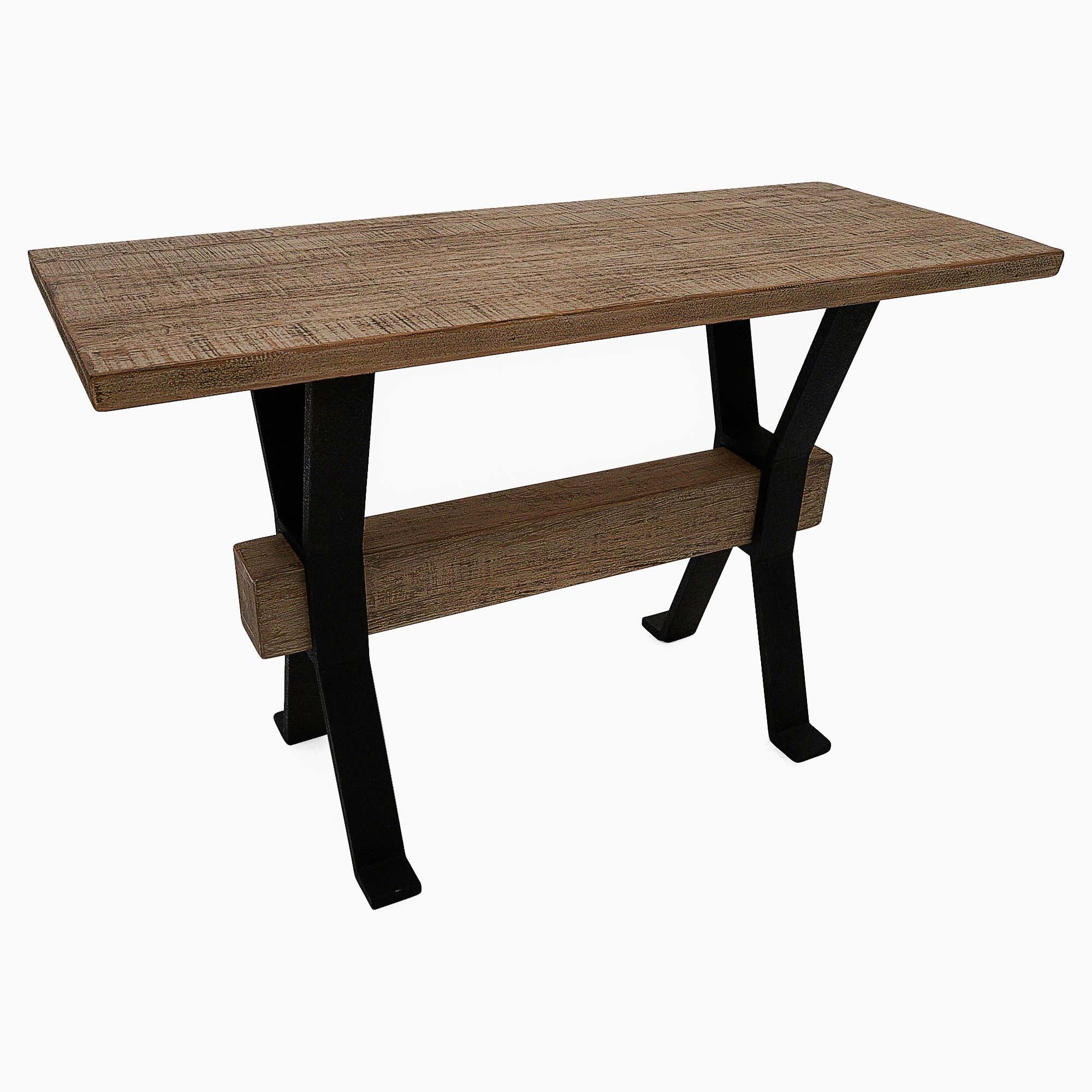 Dakota Console Table - Console Table Reclaimed Solid Wood - Image 7