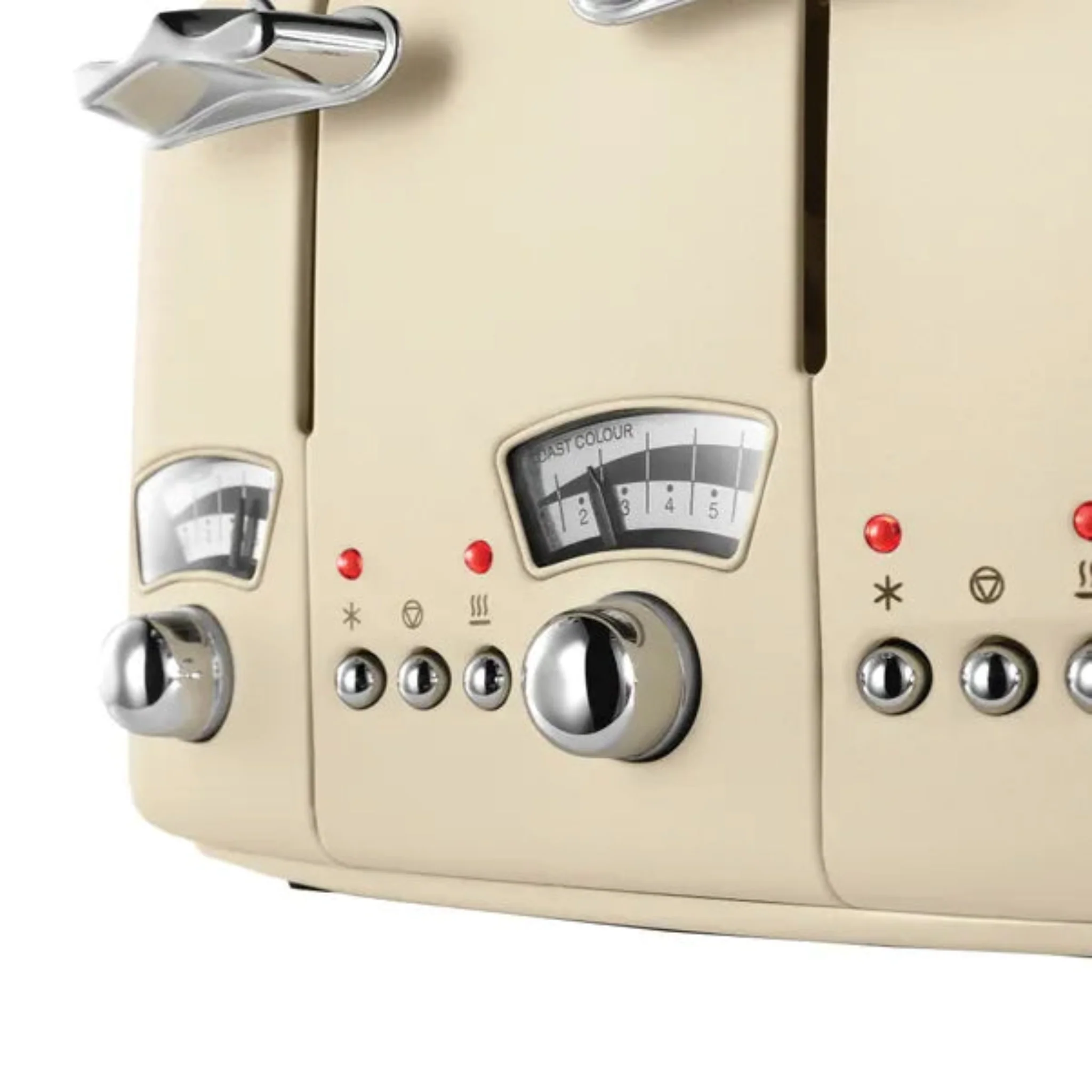 Delonghi Argento 4 Silce Toaster Beige - Image 4
