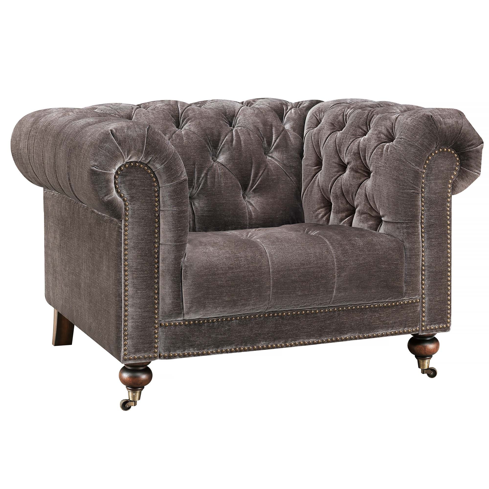 Delphine Armchair - Armchair Vintage Leather - Image 2