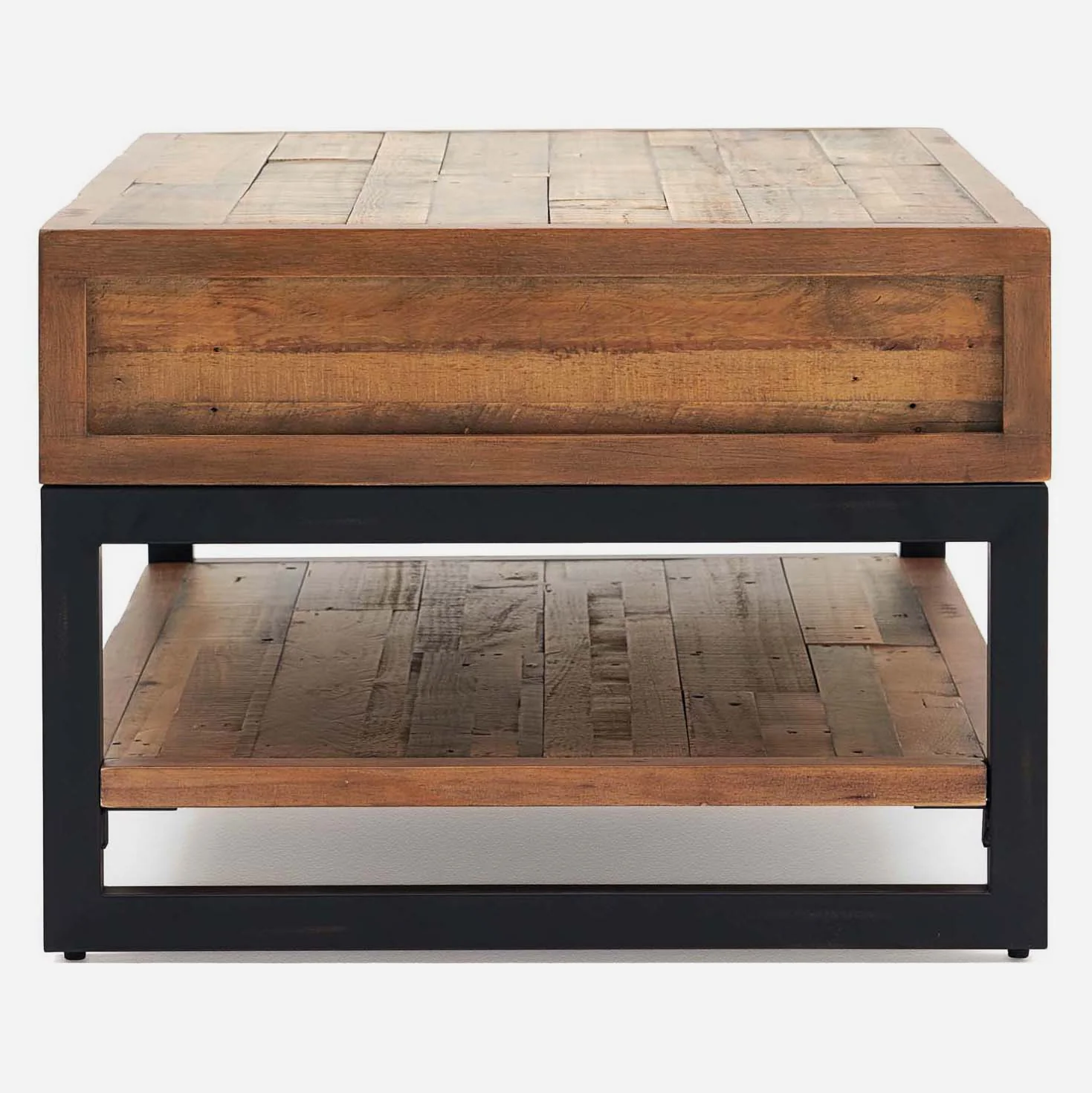 Detroit Coffee Table - Coffee Table Oaklands & Rustic Natural Finish - Image 5