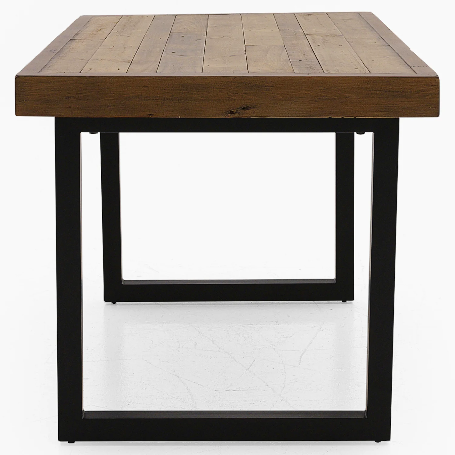 Detroit Dining Table - 135cm Dining Table Oaklands & Rustic Natural Finish - Image 4